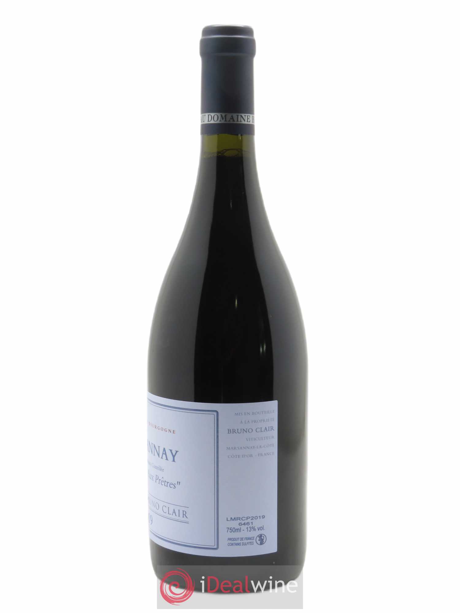 Marsannay La Charme aux Prêtres Bruno Clair (Domaine) 2019 - Lot de 1 bouteille - 1