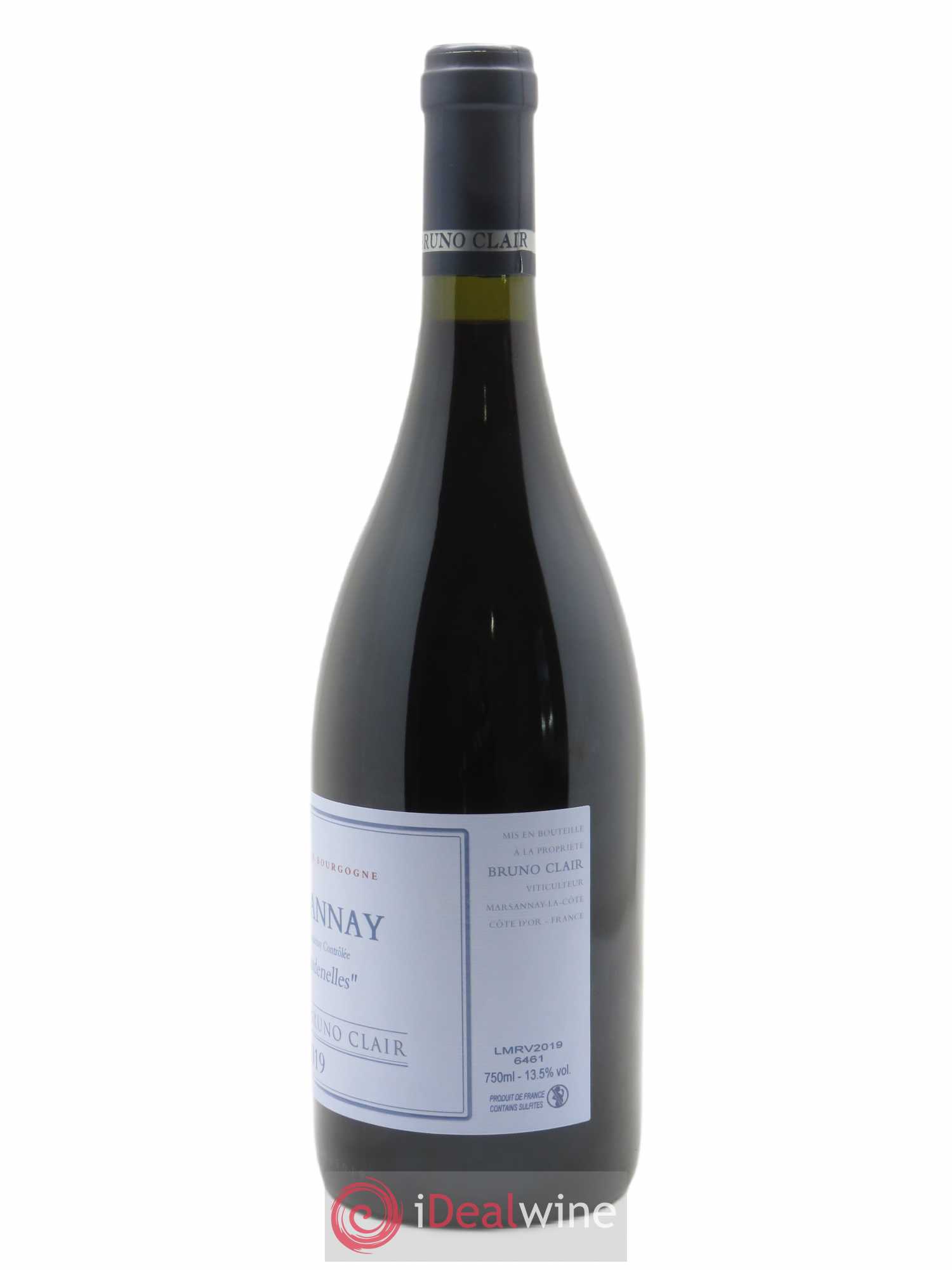 Marsannay Les Vaudenelles Bruno Clair (Domaine) 2019 - Lot de 1 bouteille - 1