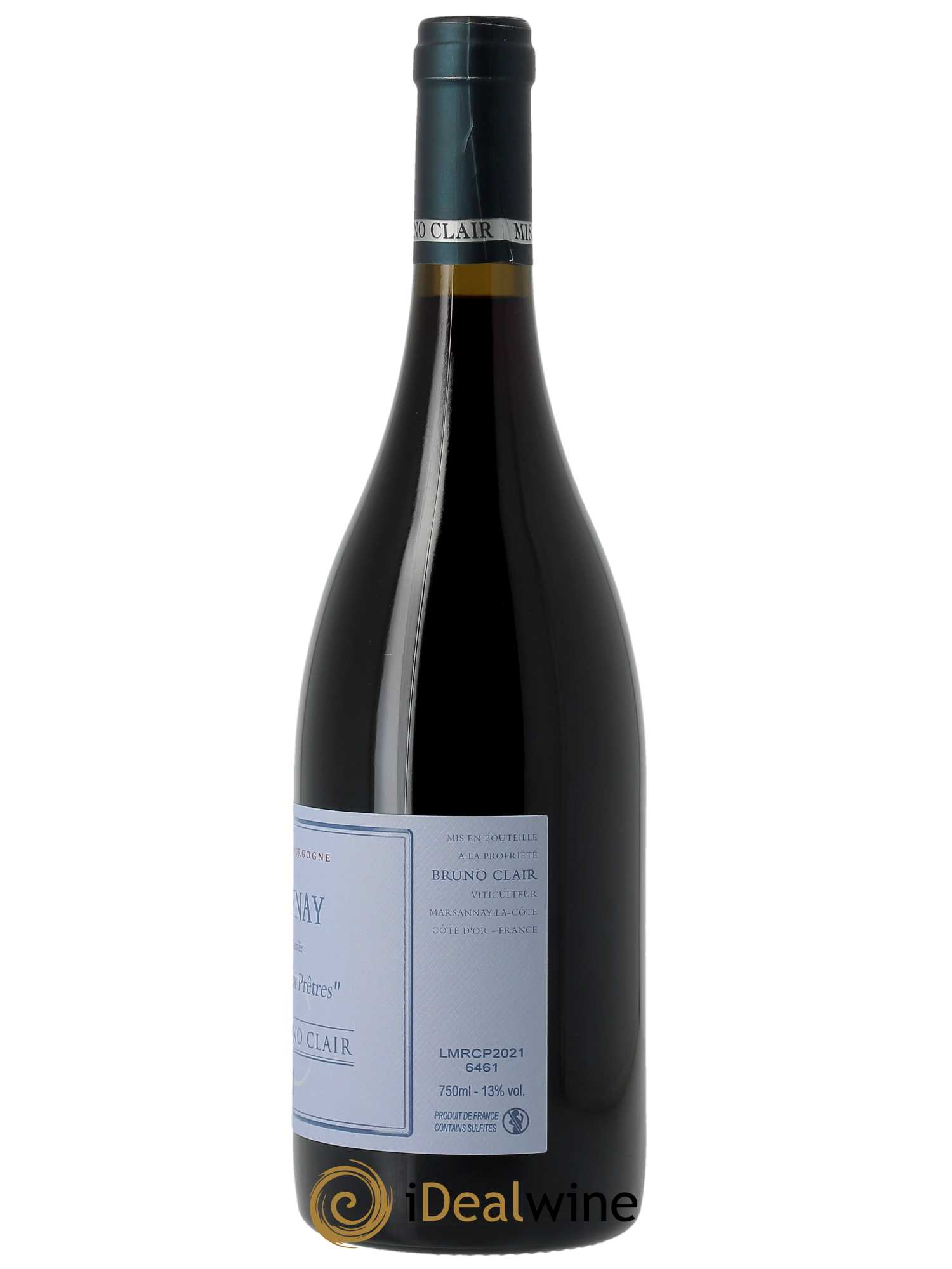 Marsannay La Charme aux Prêtres Bruno Clair (Domaine) 2021 - Lot of 1 bottle - 1