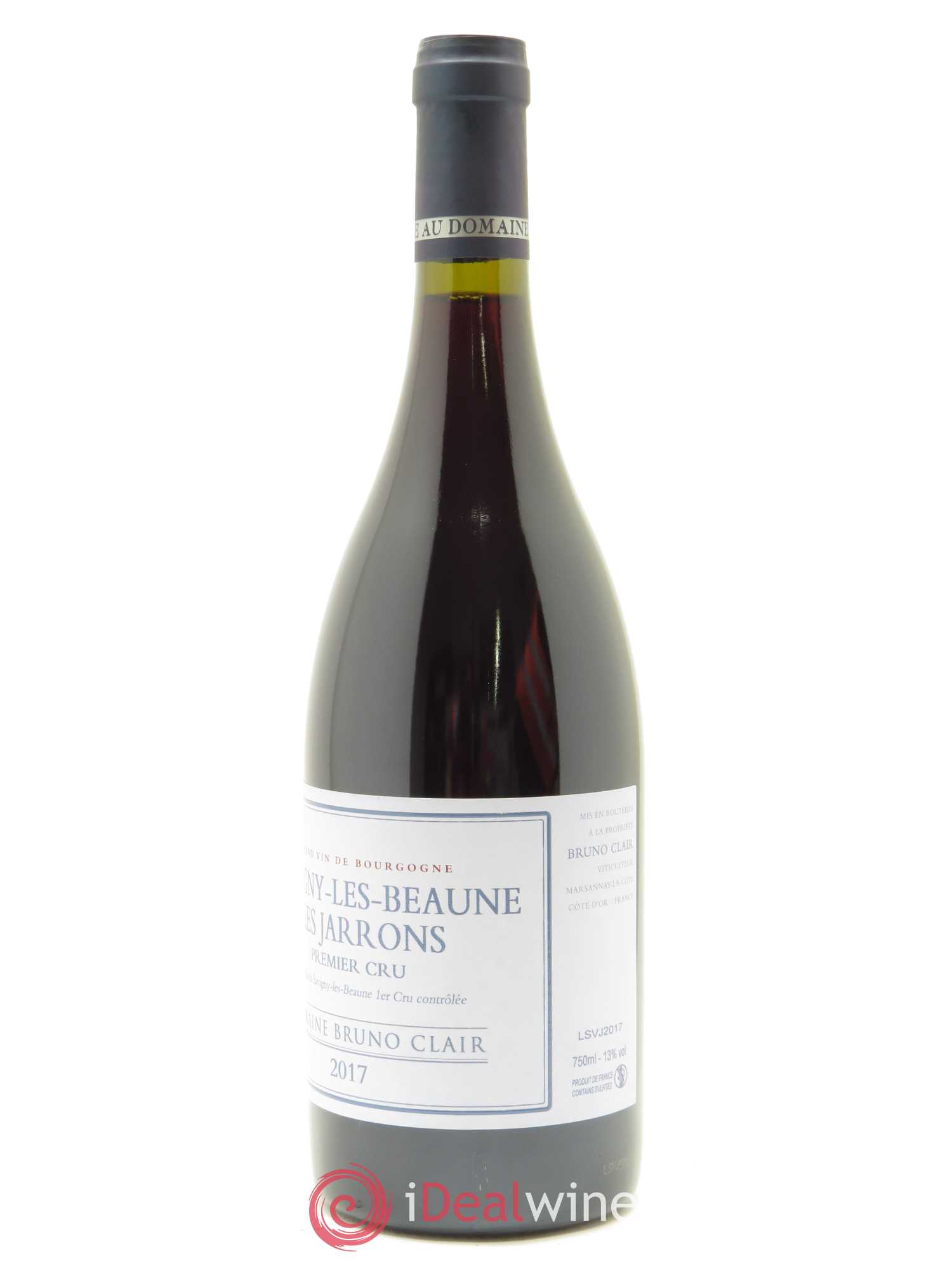 Savigny-lès-Beaune 1er Cru Les Jarrons Bruno Clair (Domaine) 2017 - Lot de 1 bouteille - 1