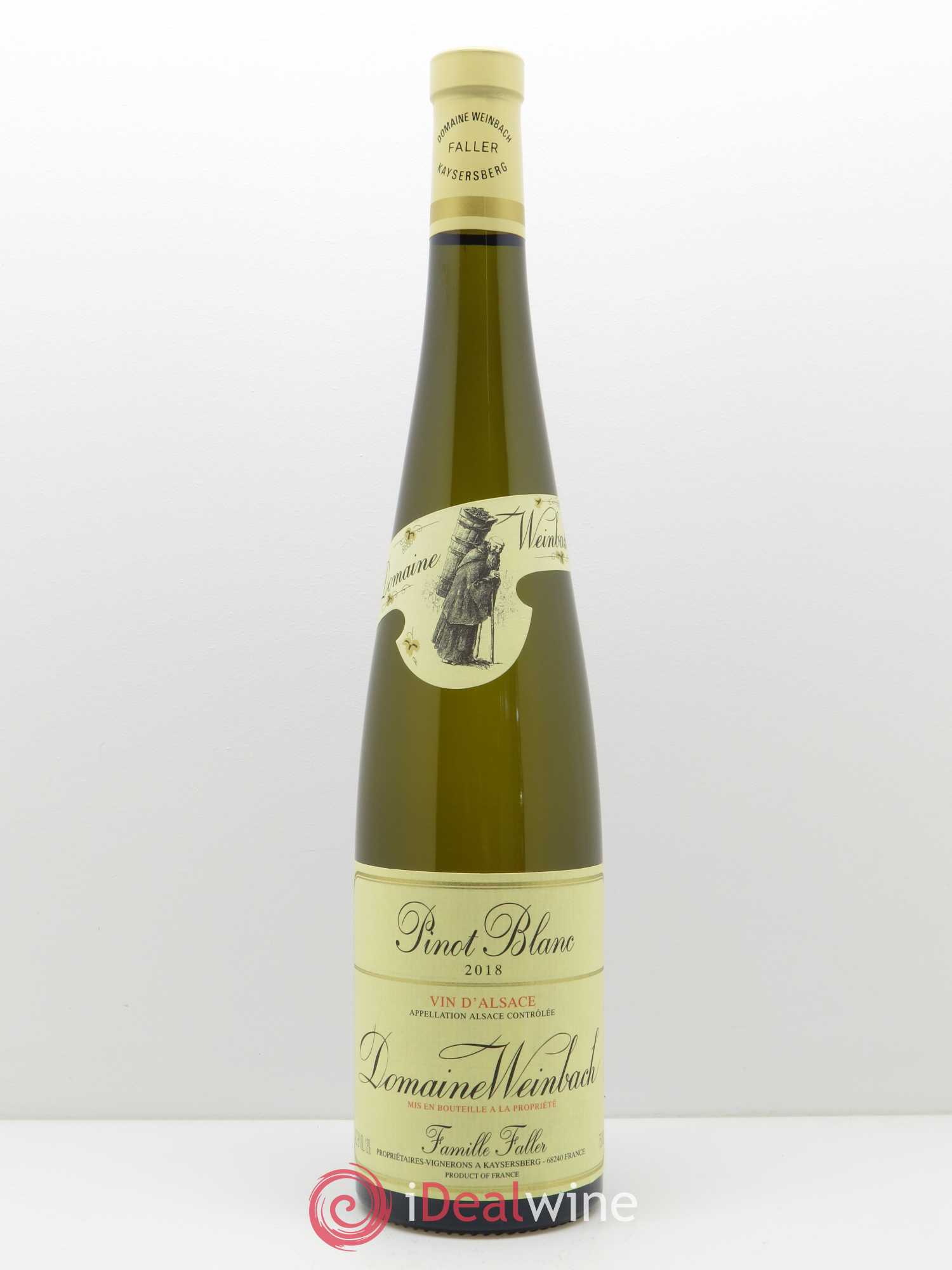 Alsace Pinot Blanc Weinbach (Domaine) 2018 - Lot de 1 bouteille - 0