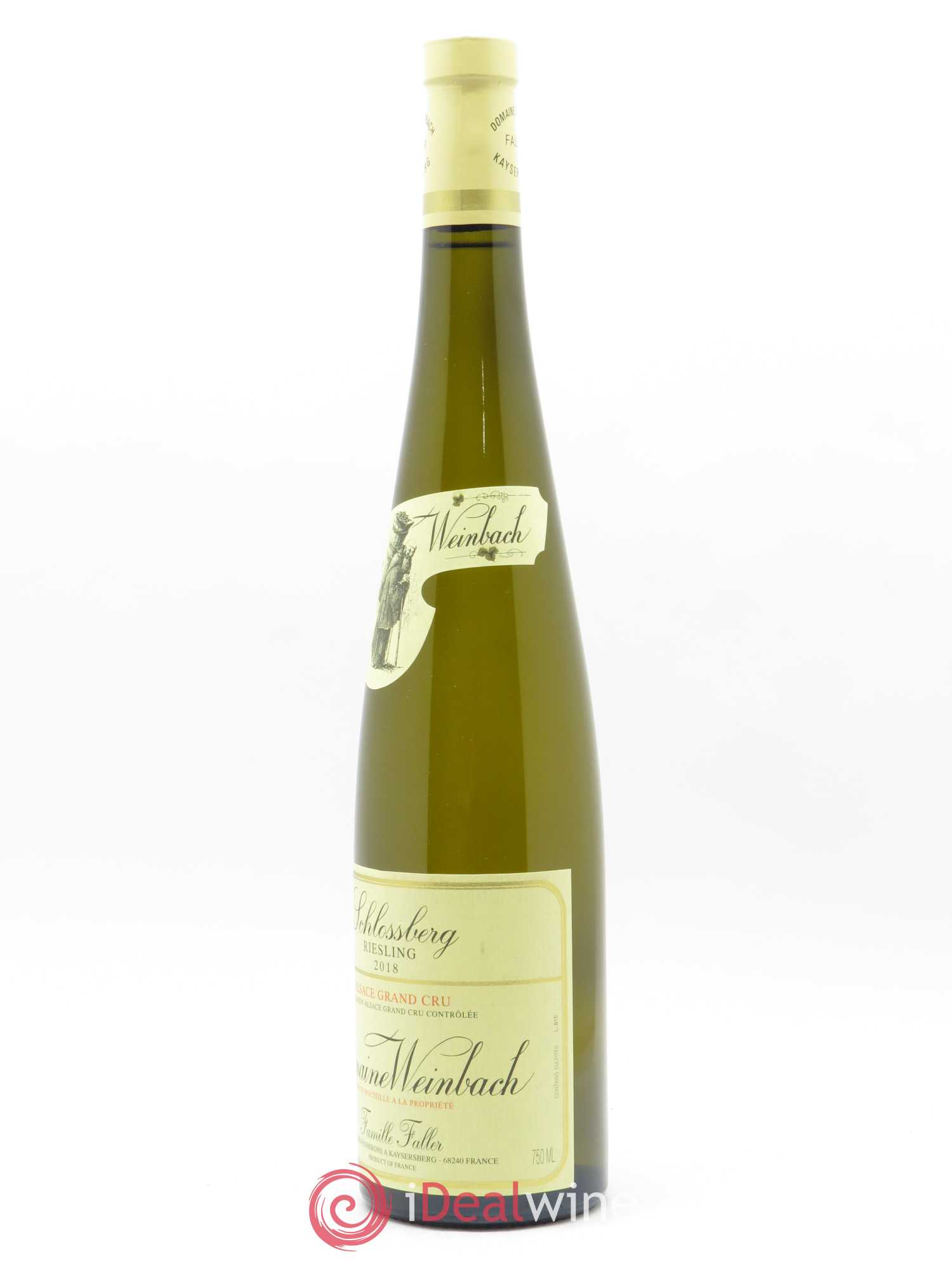 Alsace Grand Cru Schlossberg Riesling Weinbach (Domaine) 2018 - Lot de 1 bouteille - 1