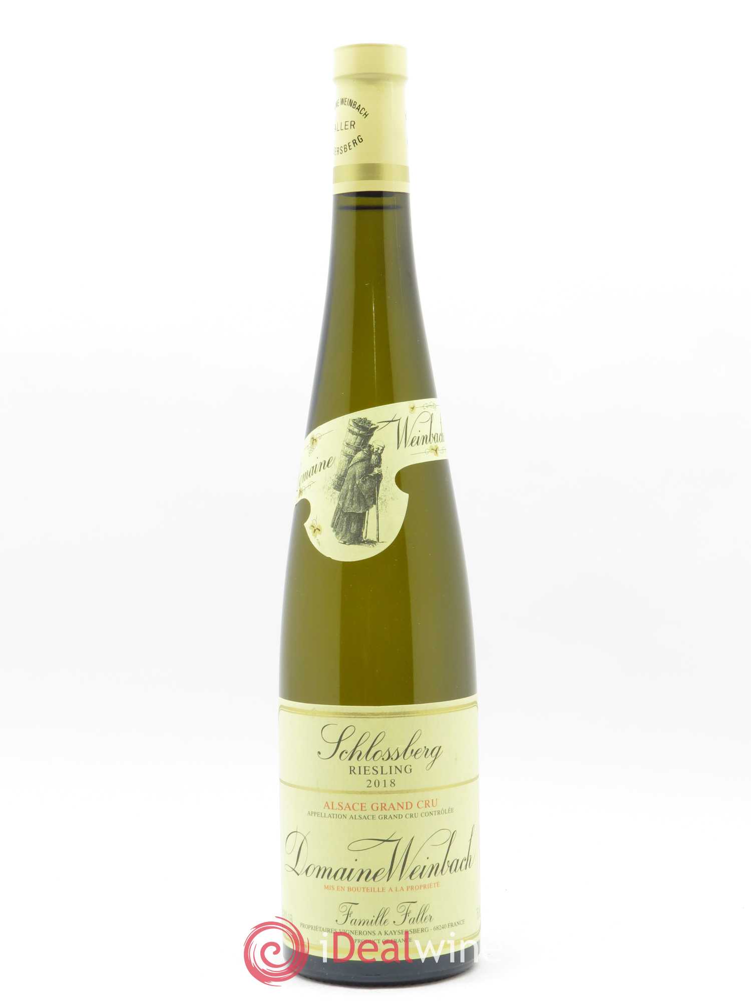 Alsace Grand Cru Schlossberg Riesling Weinbach (Domaine) 2018 - Lot de 1 bouteille - 0