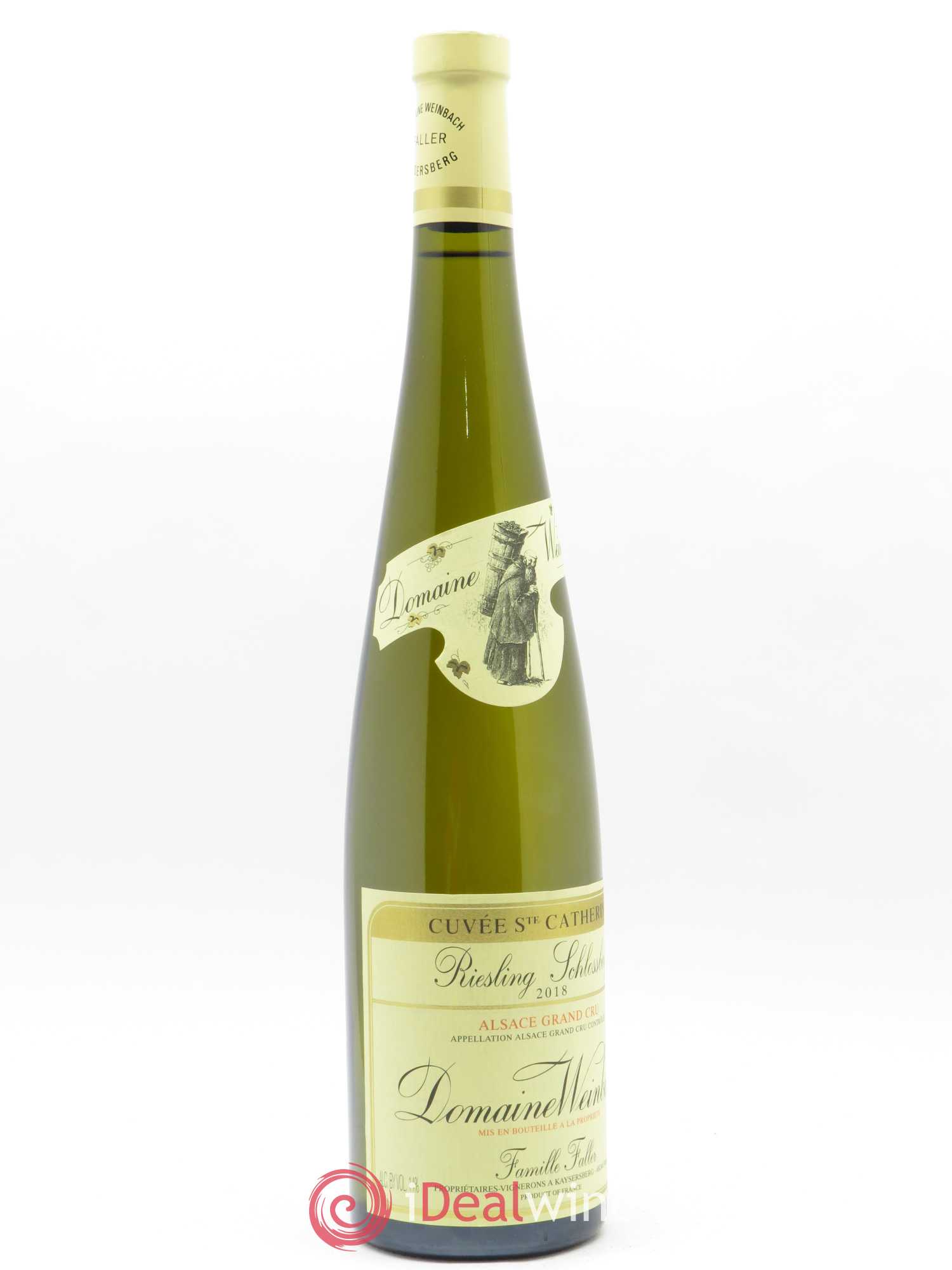 Alsace Grand Cru Riesling Schlossberg Cuvée Sainte Catherine Weinbach (Domaine) 2018 - Lot de 1 bouteille - 1