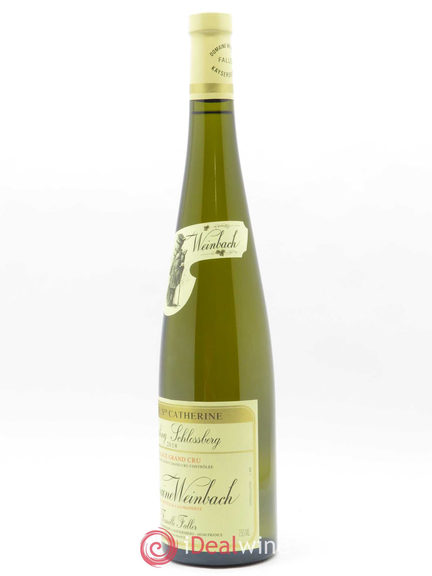 Alsace Grand Cru Riesling Schlossberg Cuvée Sainte Catherine Weinbach (Domaine) 2018 - Lot de 1 bouteille - 2