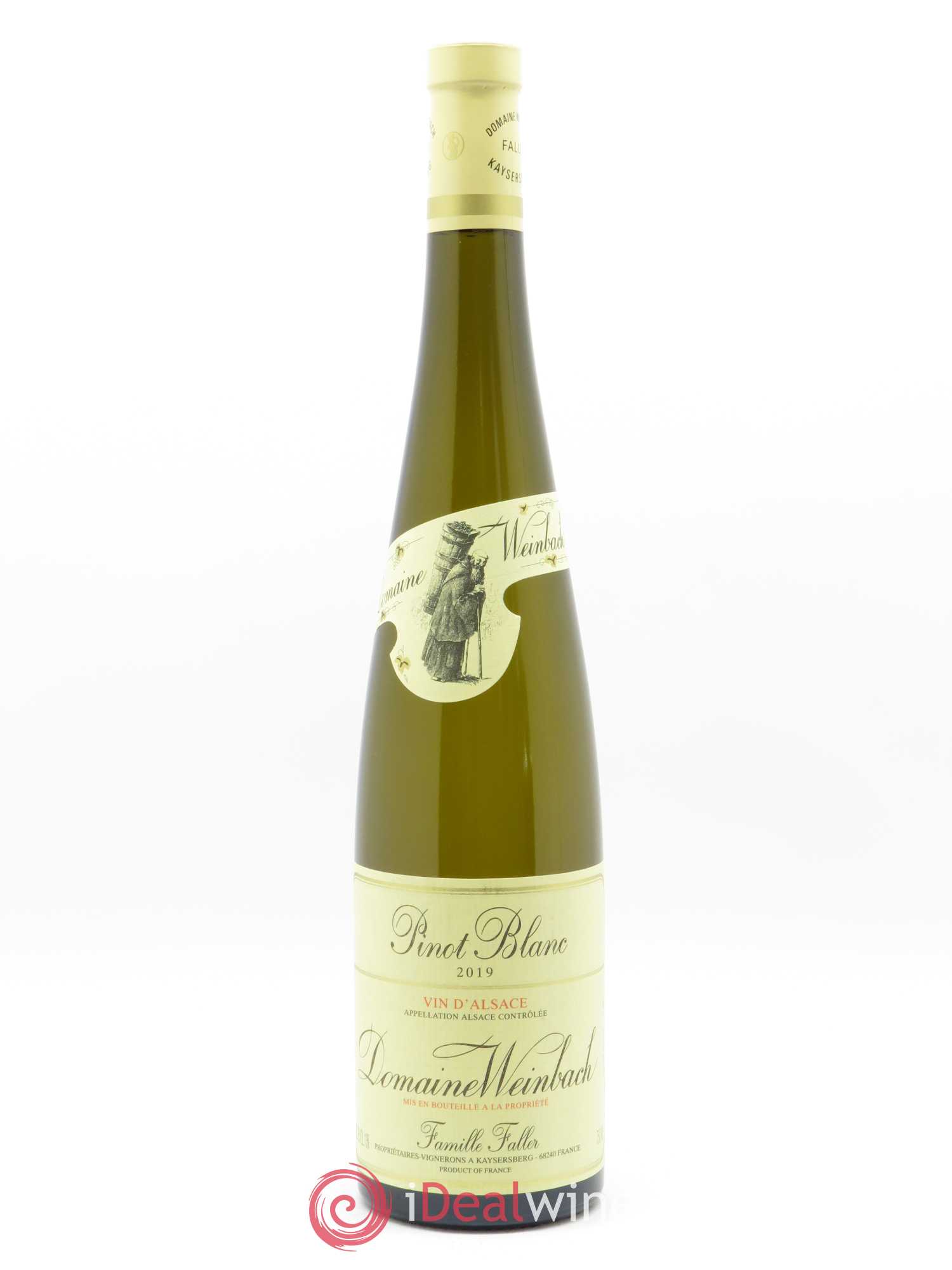 Alsace Pinot Blanc Weinbach (Domaine) 2019 - Lot de 1 bouteille - 0