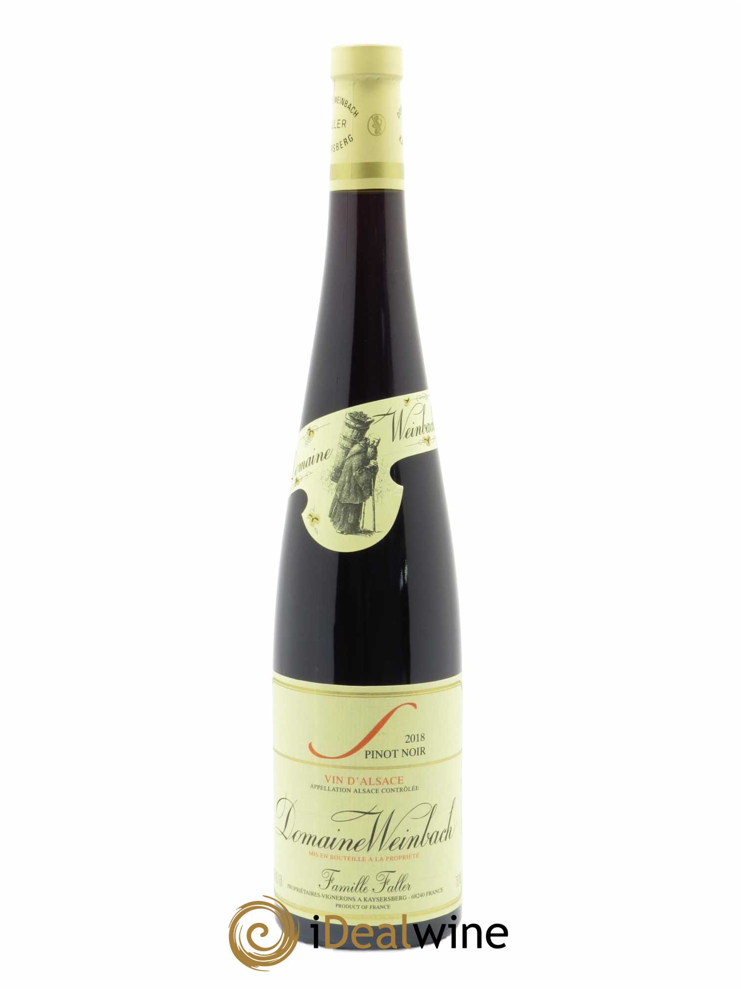Alsace Pinot Noir S Weinbach (Domaine) 2018 - Lot de 1 bouteille - 0