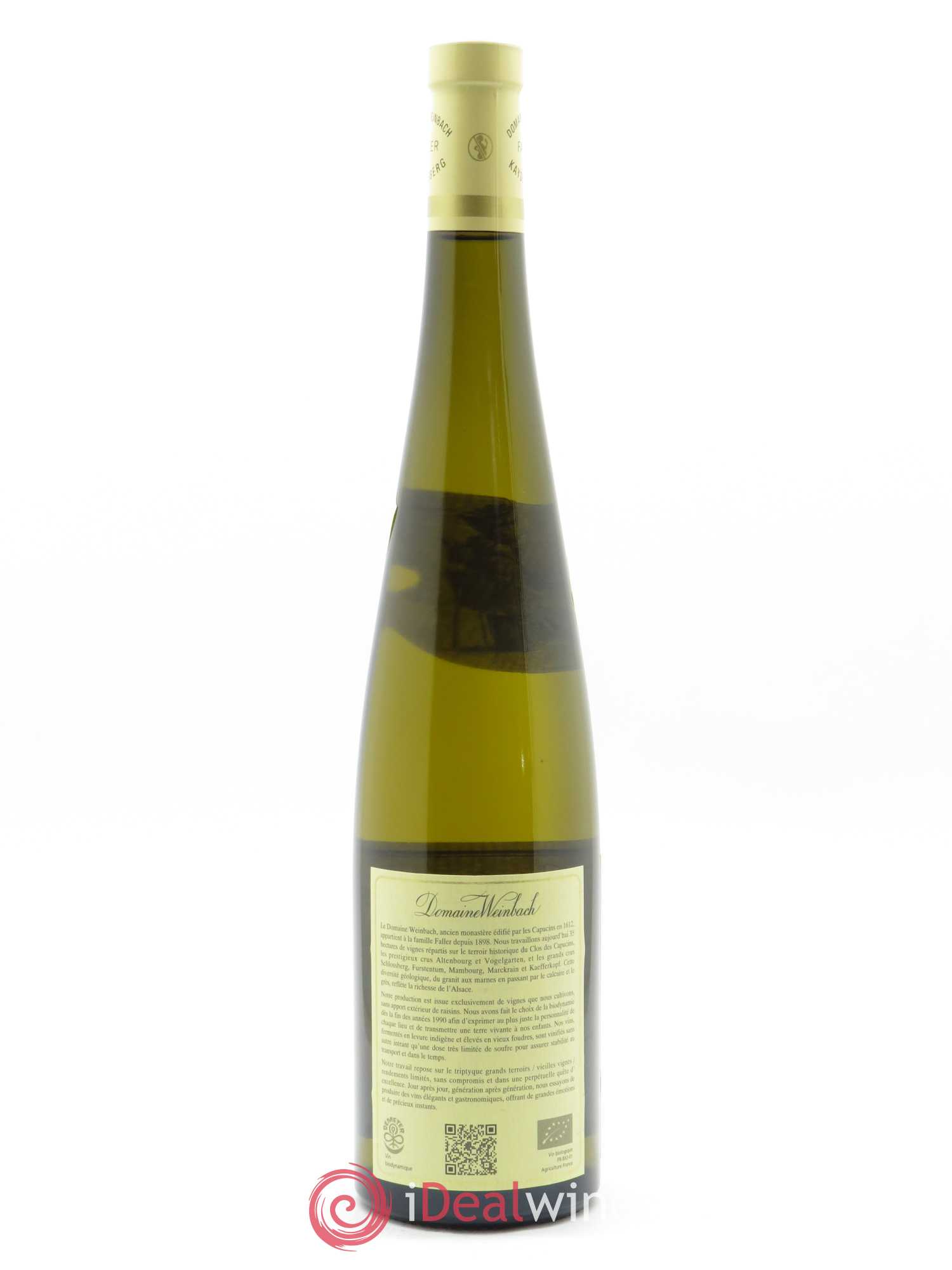 Alsace Grand Cru Schlossberg Riesling Weinbach (Domaine) 2019 - Posten von 1 Flasche - 1