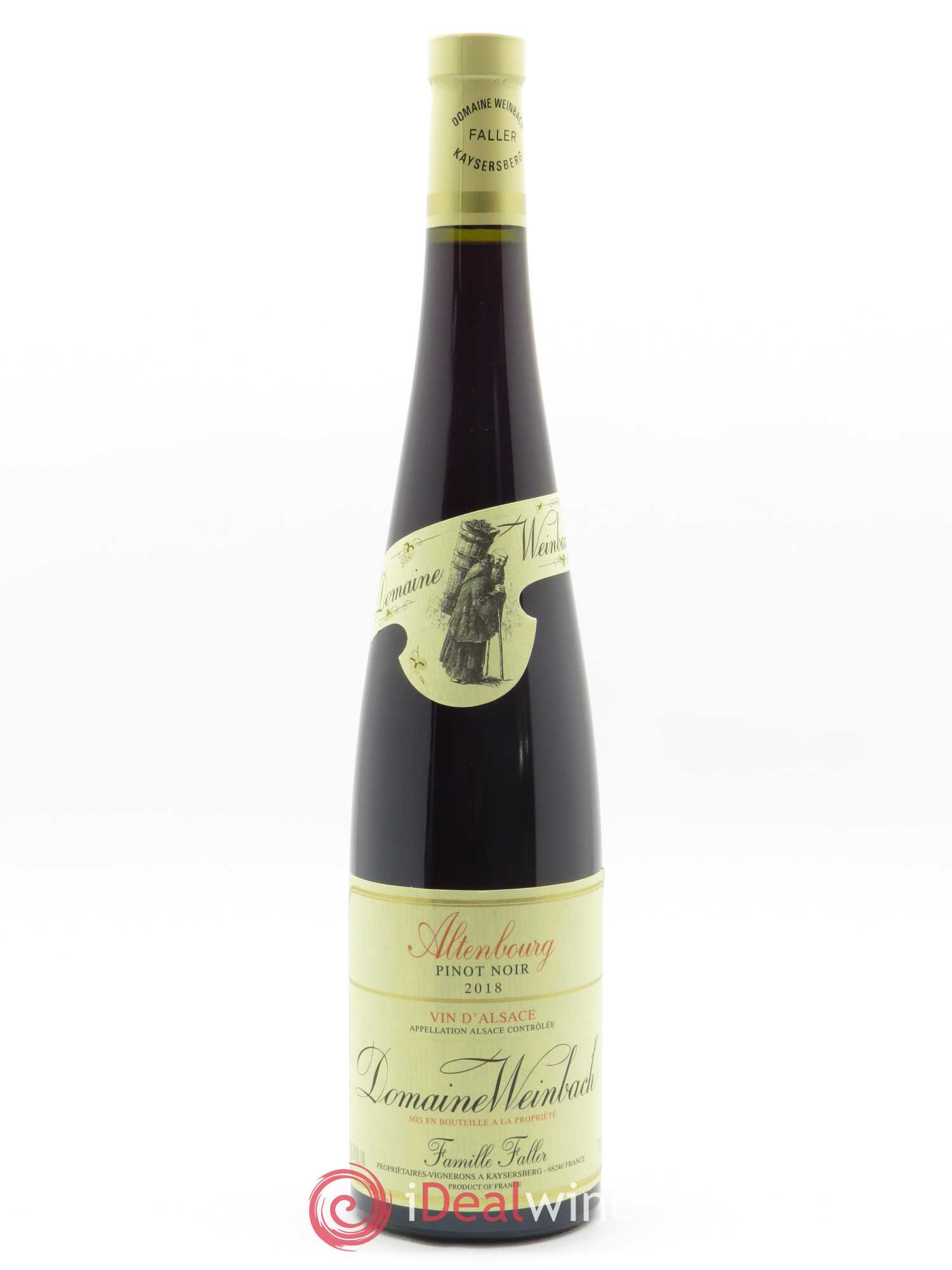Alsace Pinot Noir Altenbourg Weinbach (Domaine) 2018 - Lot de 1 bouteille - 0