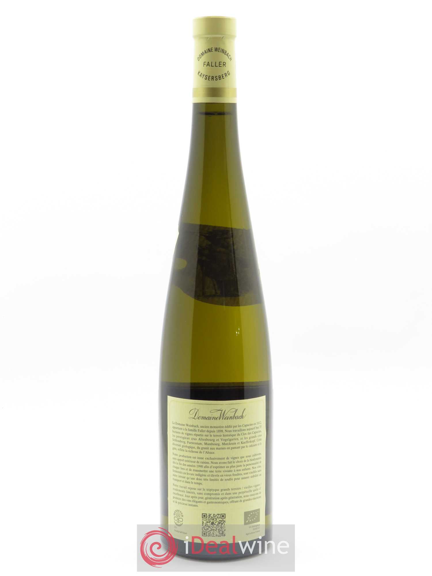 Alsace Grand Cru Riesling Schlossberg Cuvée Sainte Catherine Weinbach (Domaine) 2019 - Lot de 1 bouteille - 1