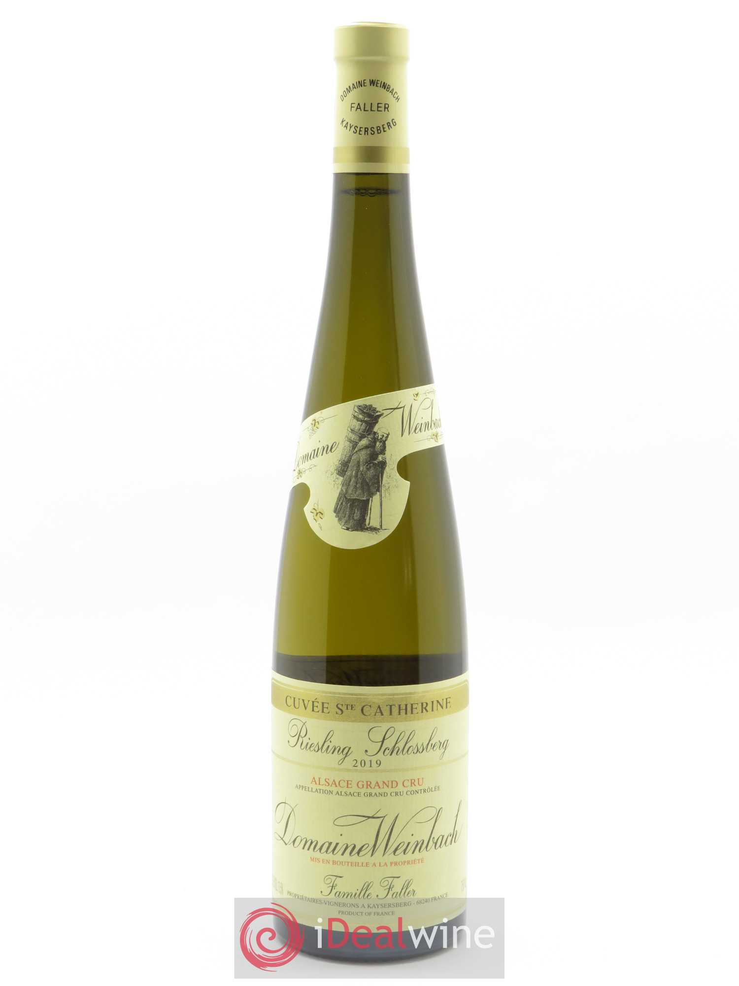 Alsace Grand Cru Riesling Schlossberg Cuvée Sainte Catherine Weinbach (Domaine) 2019 - Lot de 1 bouteille - 0