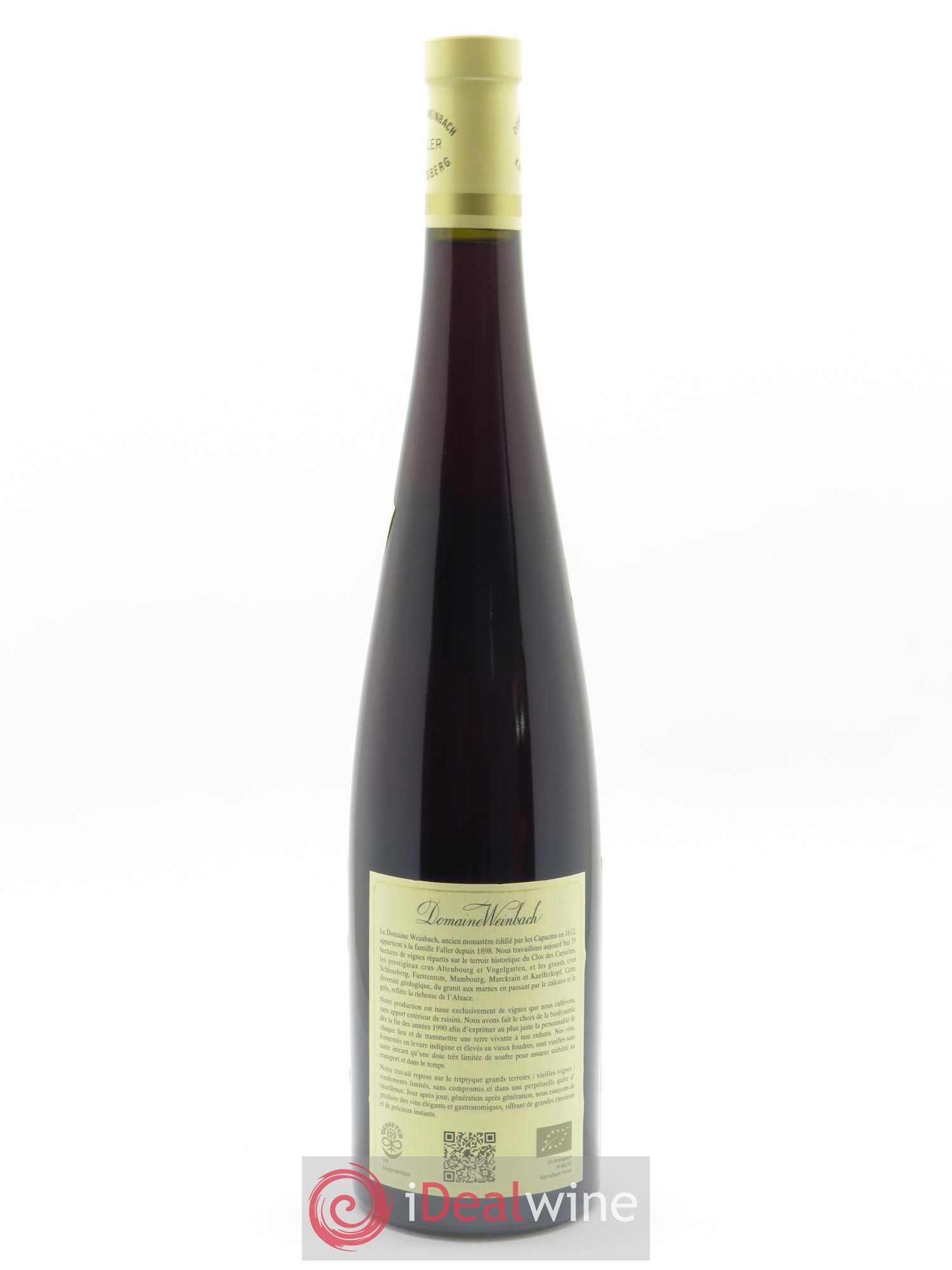 Alsace Pinot Noir Clos des Capucins Weinbach (Domaine) 2019 - Lot of 1 bottle - 1