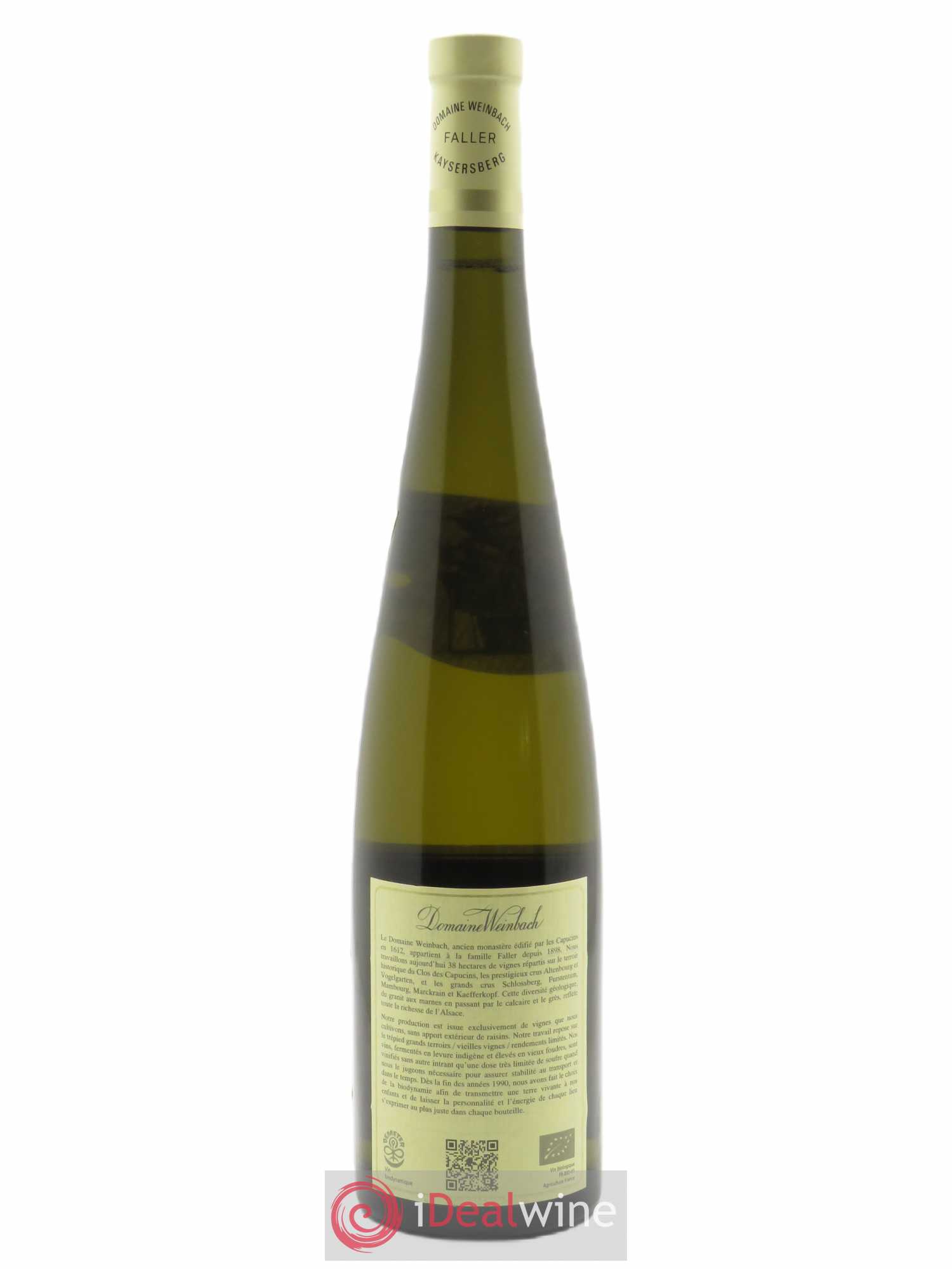 Alsace Gewurztraminer Cuvée Laurence Weinbach (Domaine) 2020 - Lot de 1 bouteille - 1