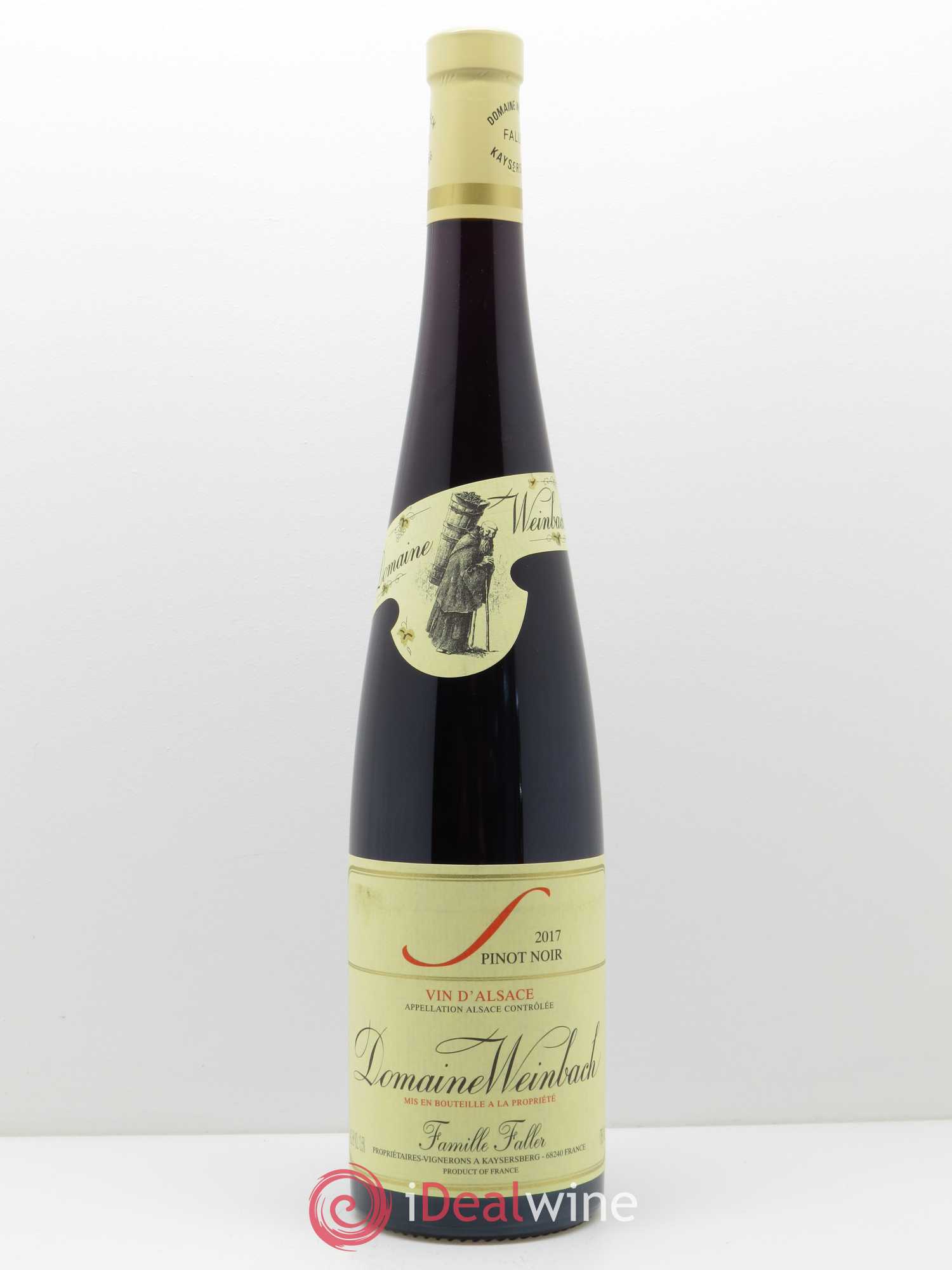 Alsace Pinot Noir S Weinbach (Domaine) 2017 - Lot de 1 bouteille - 0