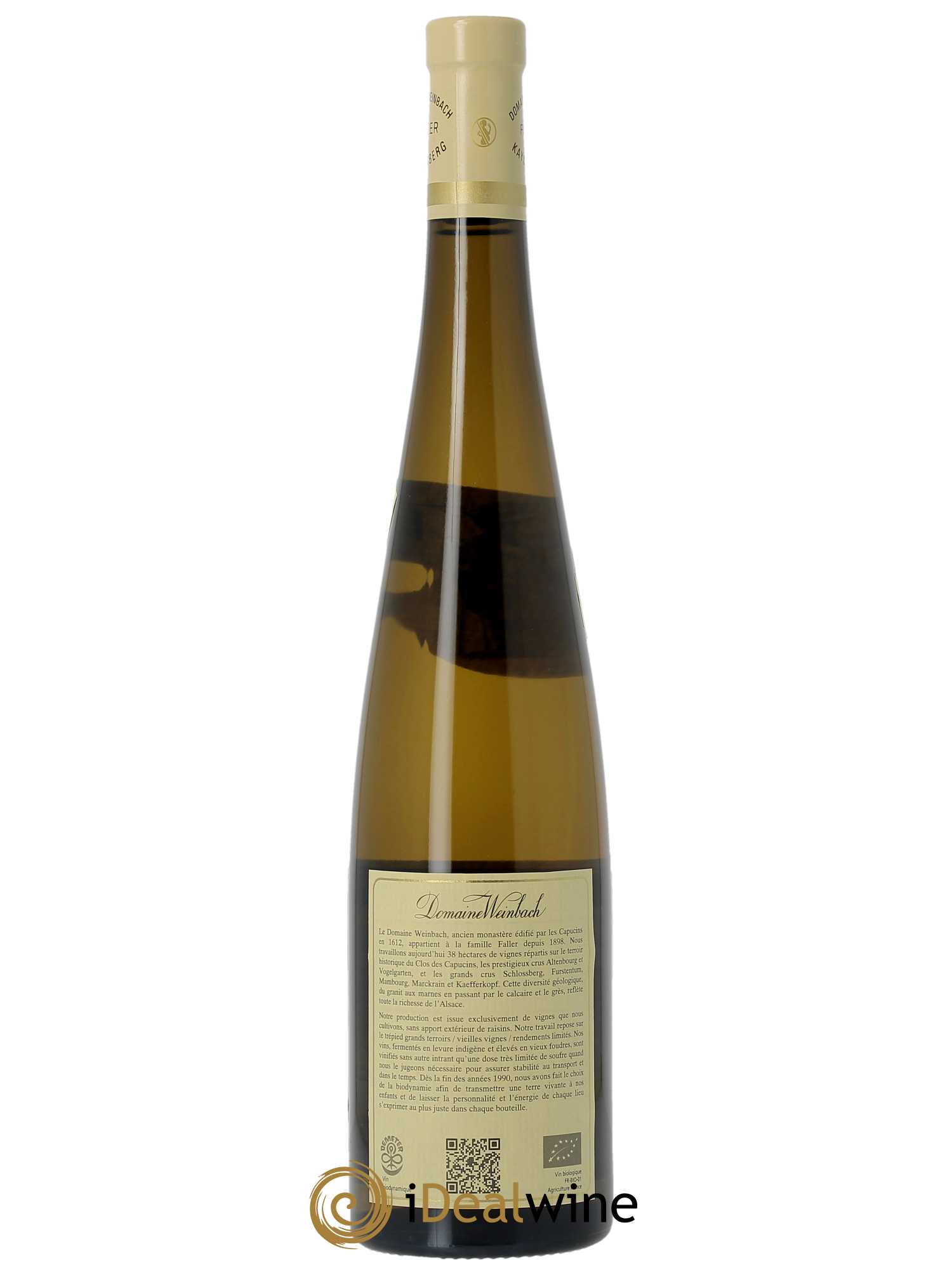 Alsace Riesling Cuvée Théo Weinbach (Domaine) 2021 - Lot de 1 bouteille - 1