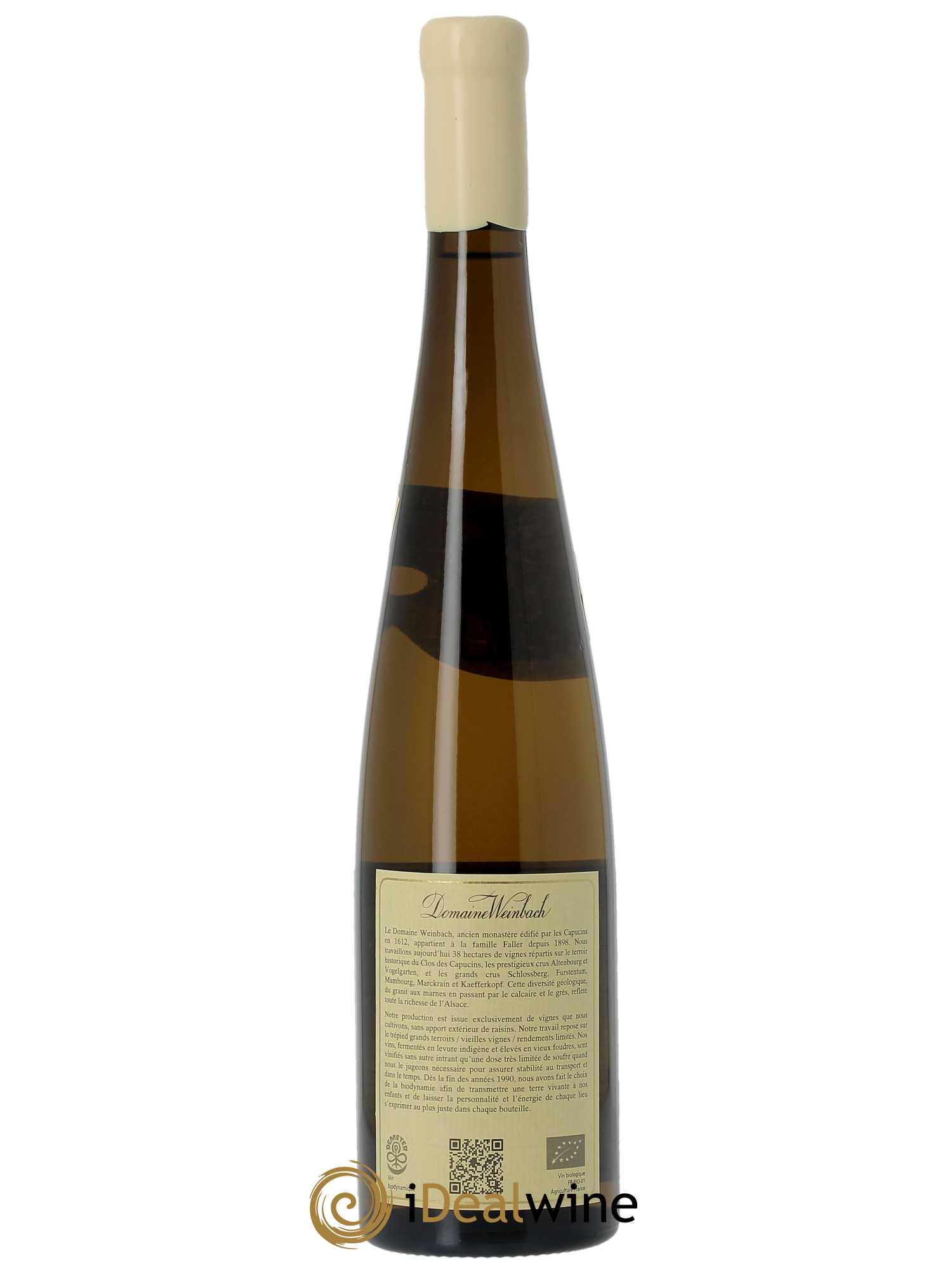Alsace Grand Cru Riesling Schlossberg Cuvée Sainte Catherine Weinbach (Domaine) 2021 - Lot of 1 bottle - 1