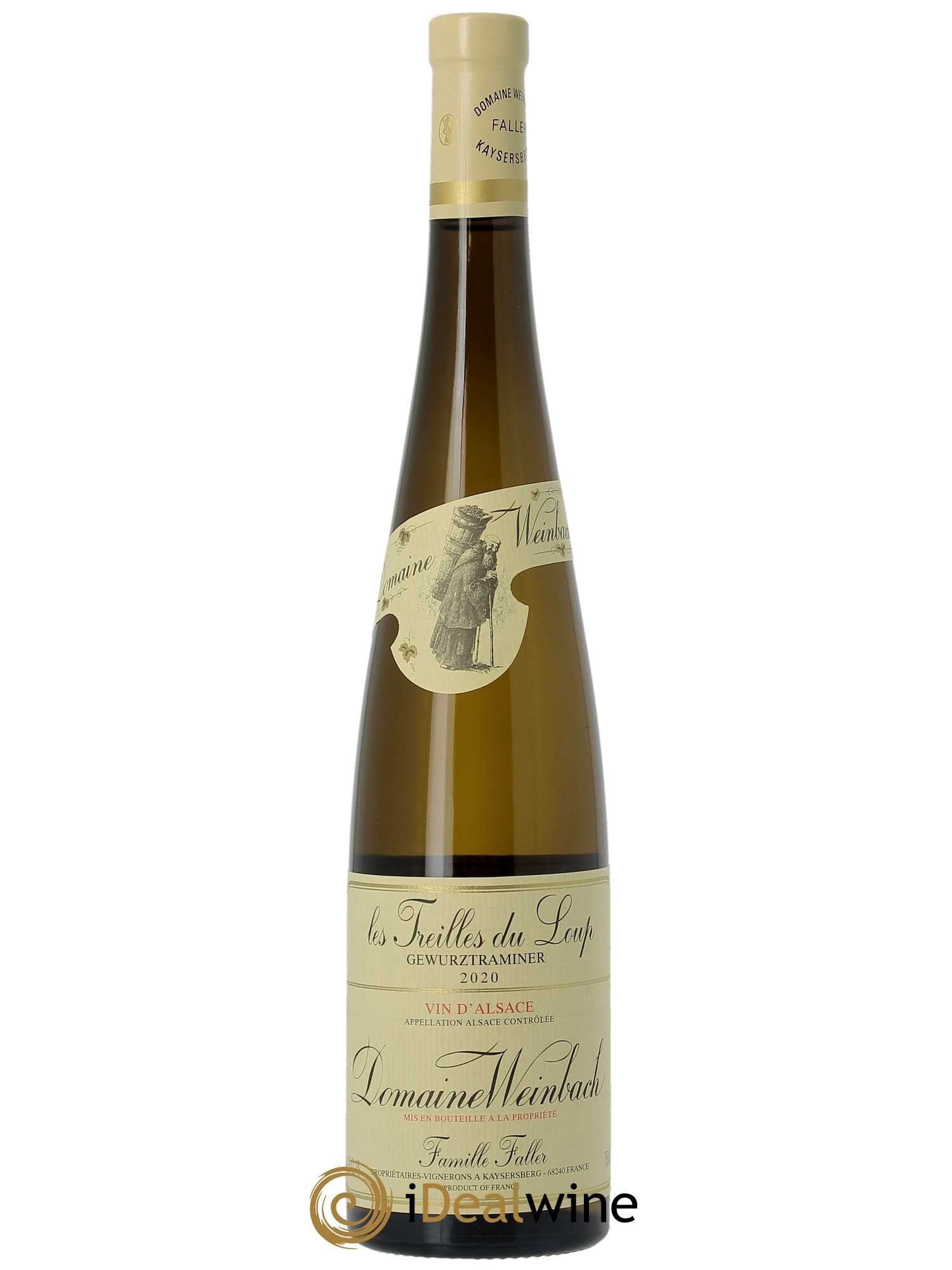 Alsace Gewurtztraminer Les Treilles du Loup Weinbach (Domaine) 2020 - Lotto di 1 bottiglia - 0