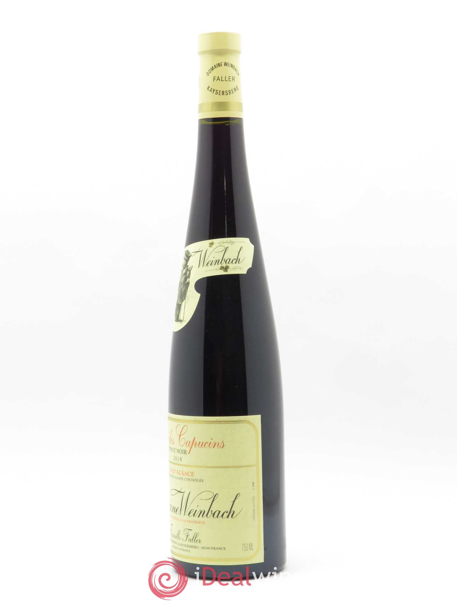 Alsace Pinot Noir Clos des Capucins Weinbach (Domaine) 2018 - Lot de 1 bouteille - 1