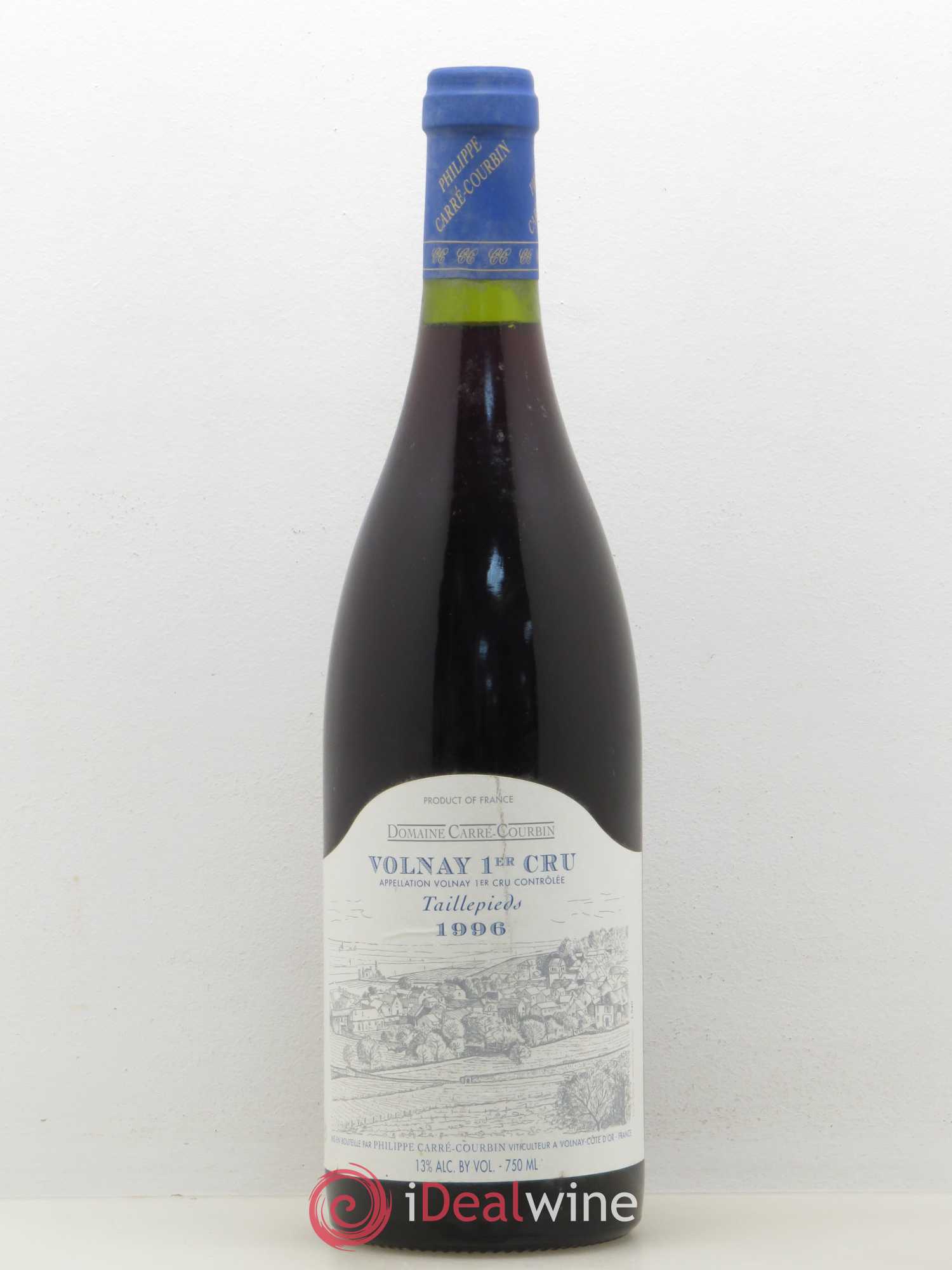Volnay 1er Cru Taillepieds Domaine Carré-Courbin 1996 - Posten von 1 Flasche - 0