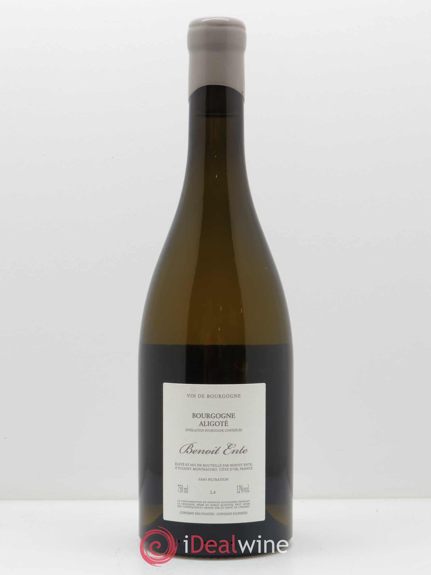 Bourgogne Aligoté Benoit Ente 2017 - Lot de 1 bouteille - 1