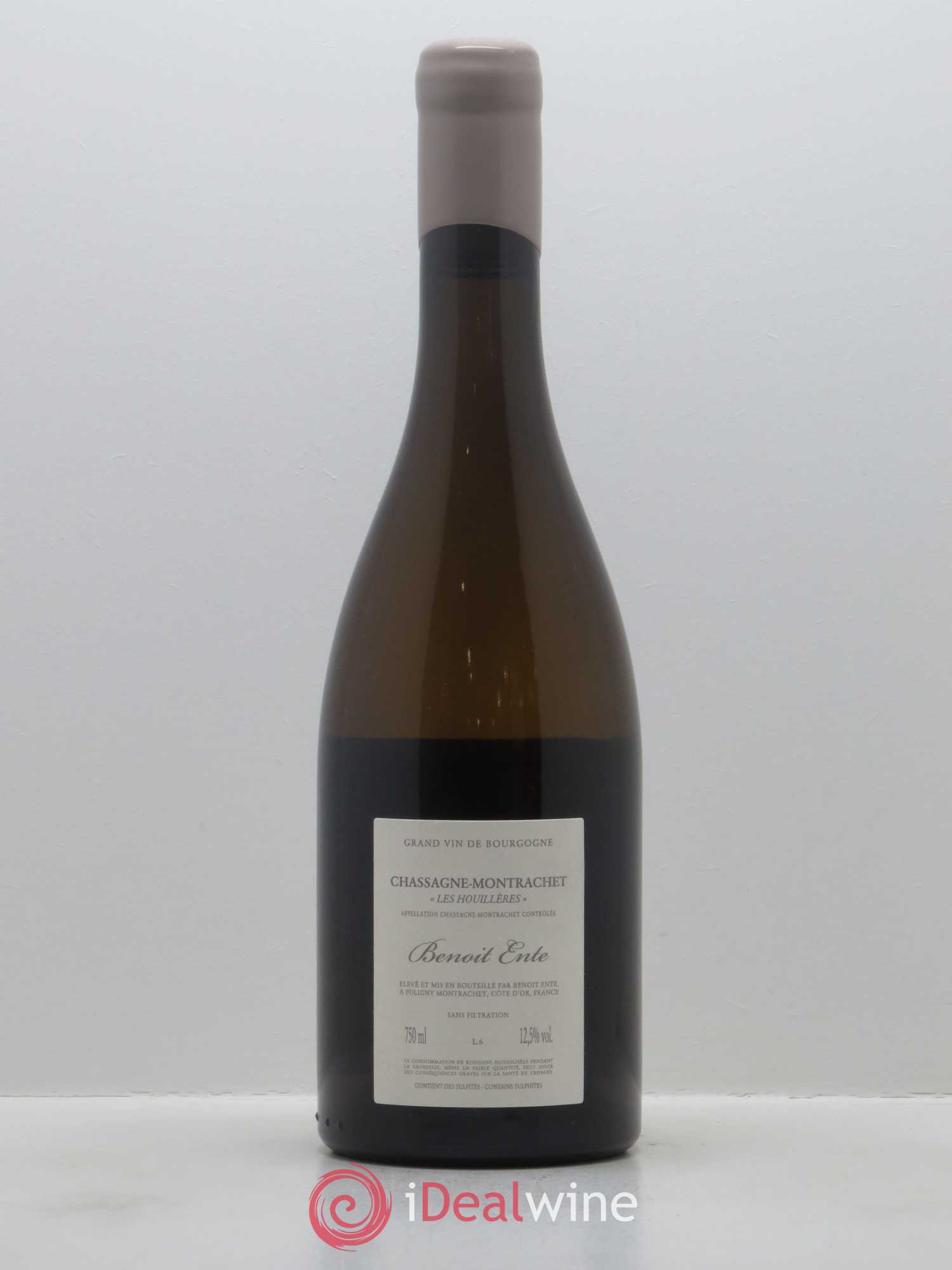 Chassagne-Montrachet Les Houillères Benoit Ente 2016 - Lot de 1 bouteille - 1