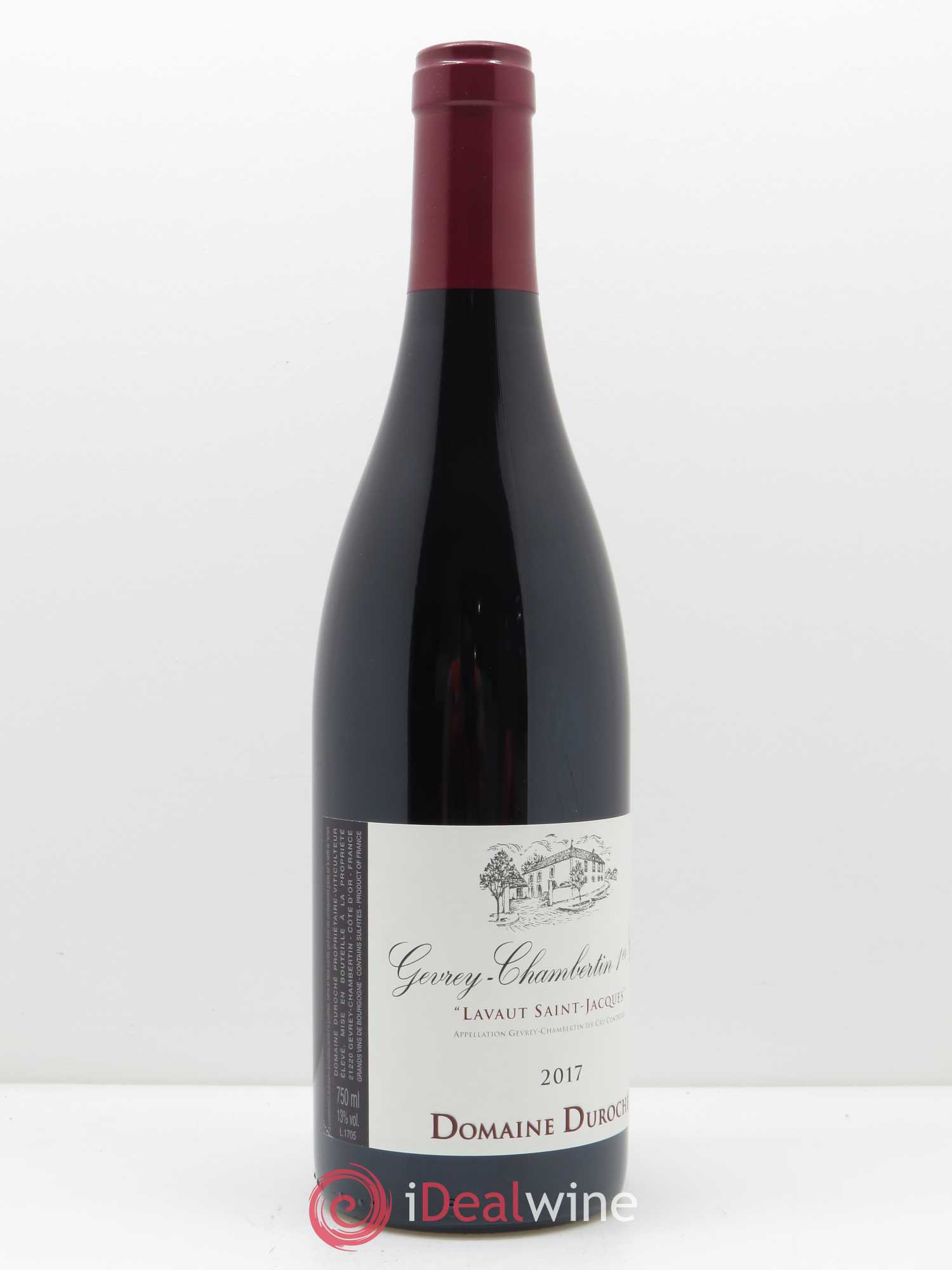 Gevrey-Chambertin 1er Cru Lavaut Saint Jacques Duroché (Domaine) 2017 - Lot de 1 bouteille - 1