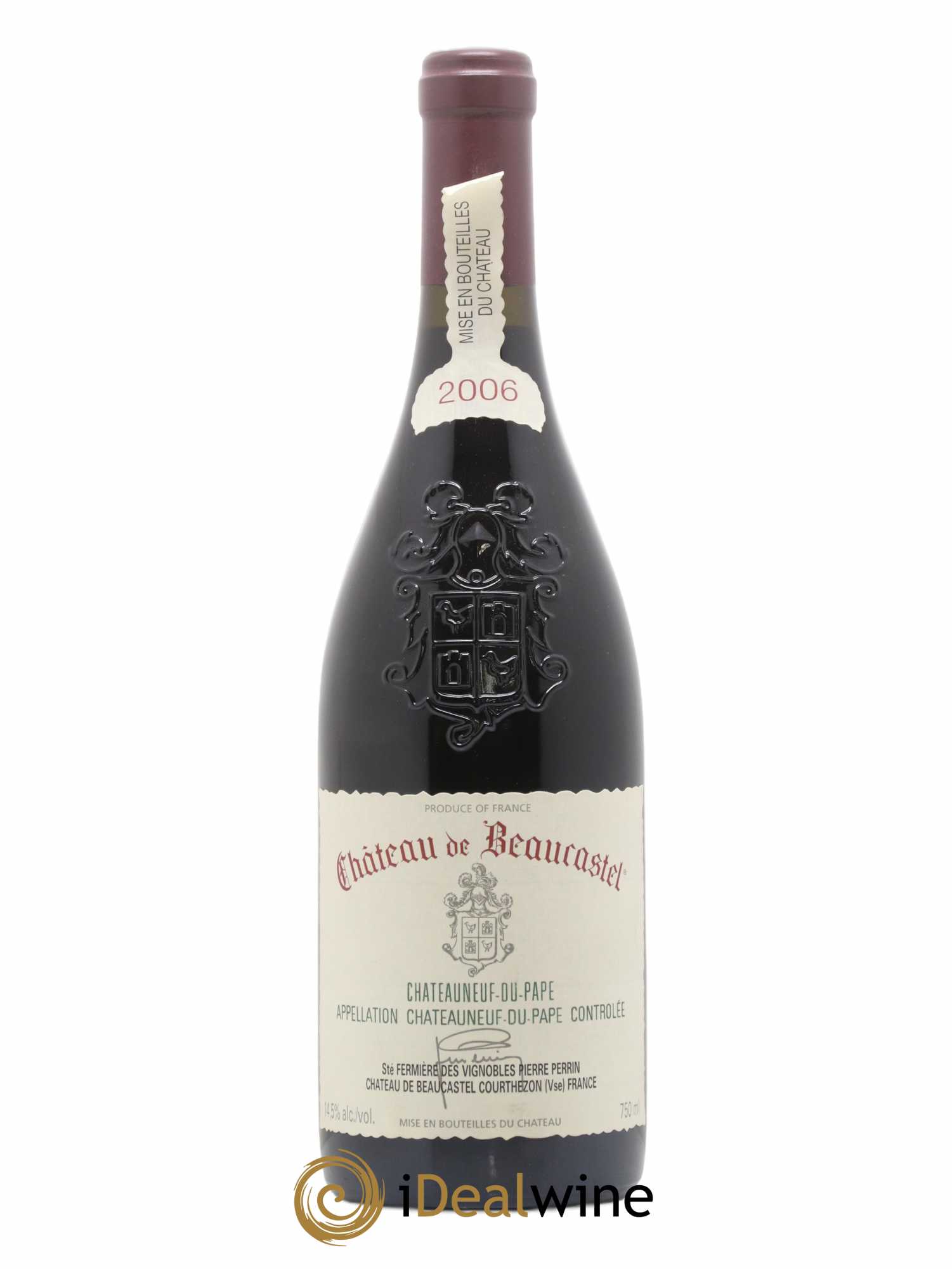 Châteauneuf-du-Pape Château de Beaucastel Famille Perrin 2006 - Lot de 1 bouteille - 0