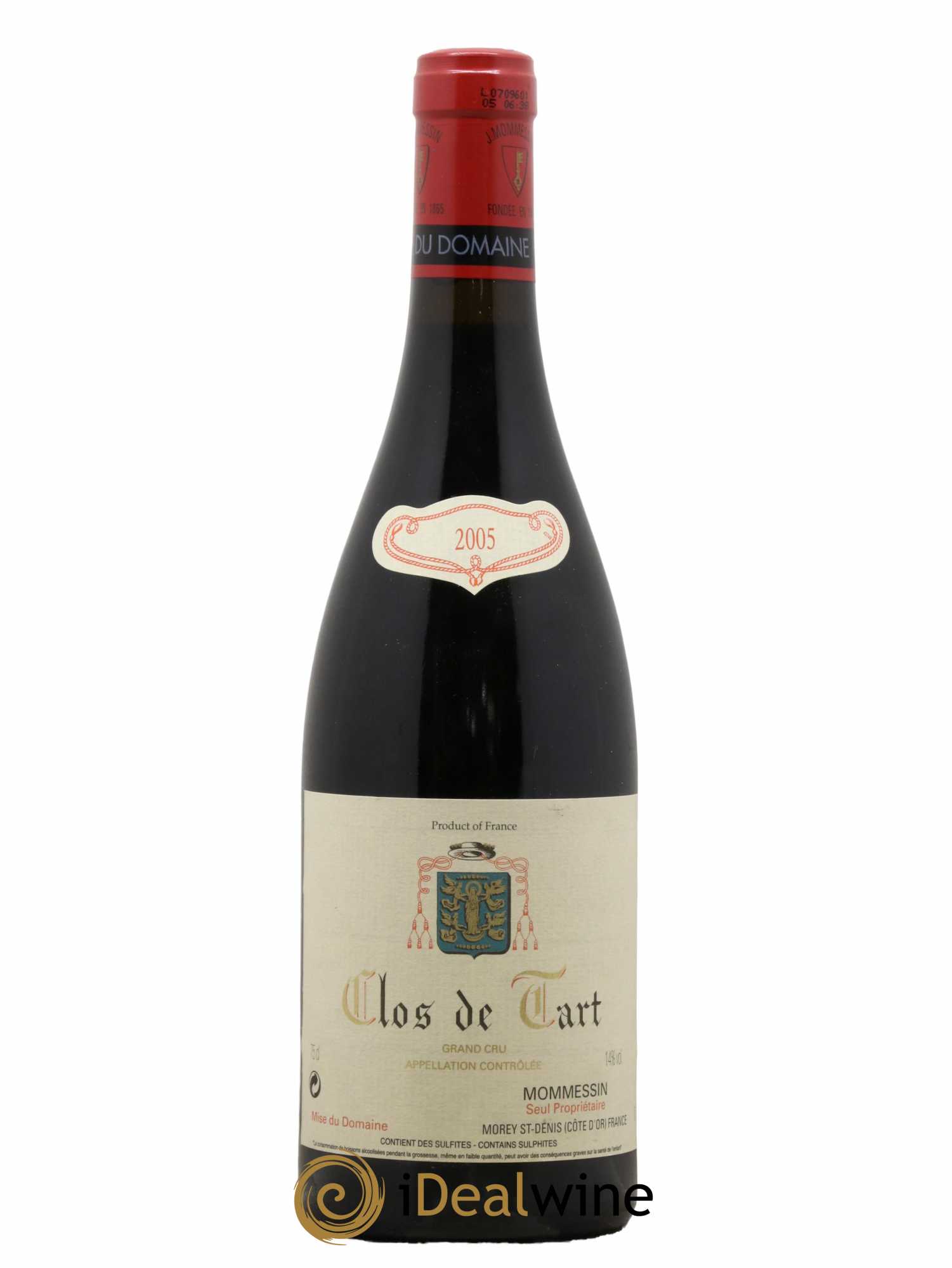 Clos de Tart Grand Cru Clos de Tart 2005 - Lot de 1 bouteille - 0