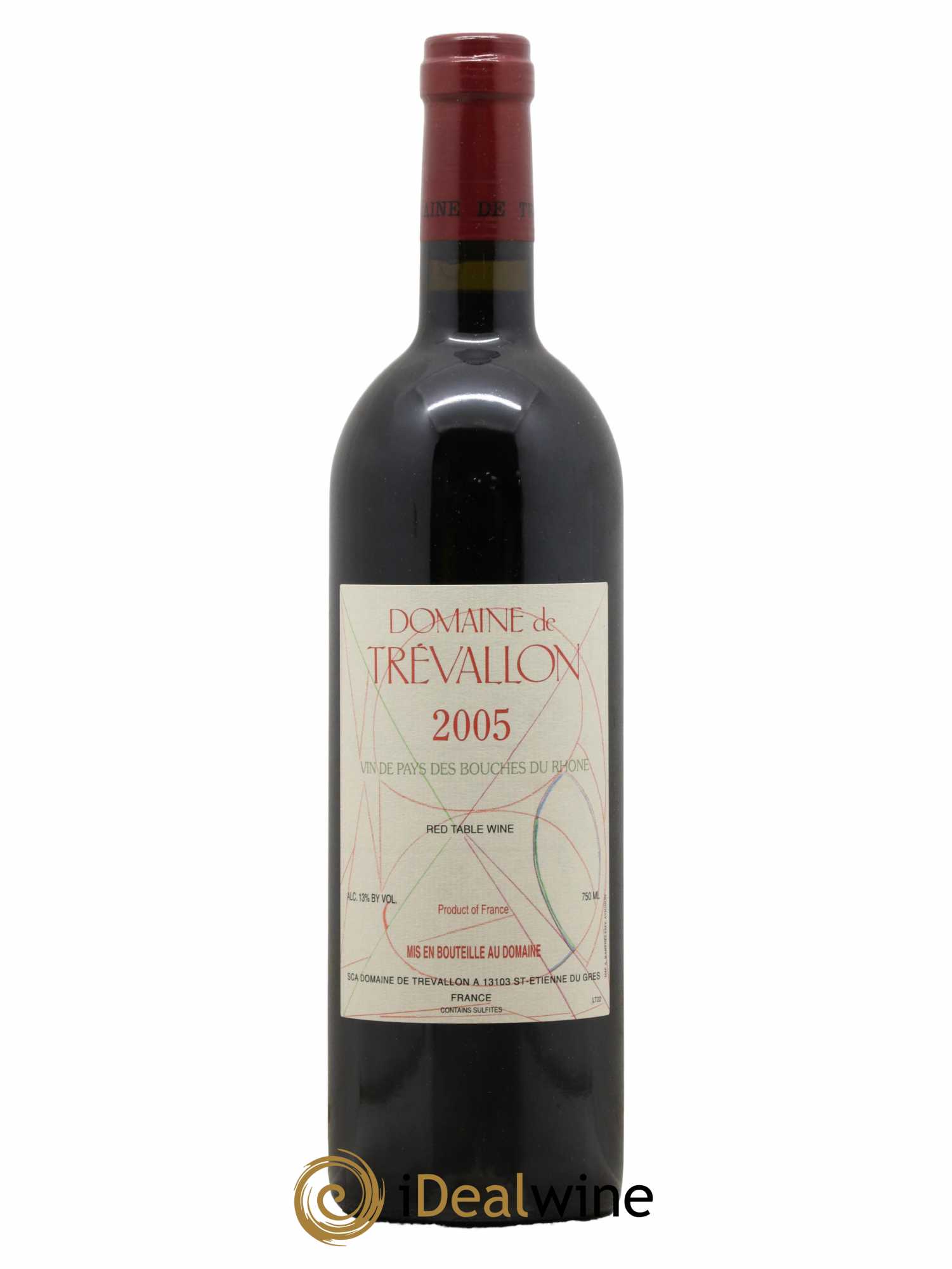 VDP Bouches du Rhône Trévallon (Domaine de) Eloi Dürrbach 2005 - Lot de 1 bouteille - 0
