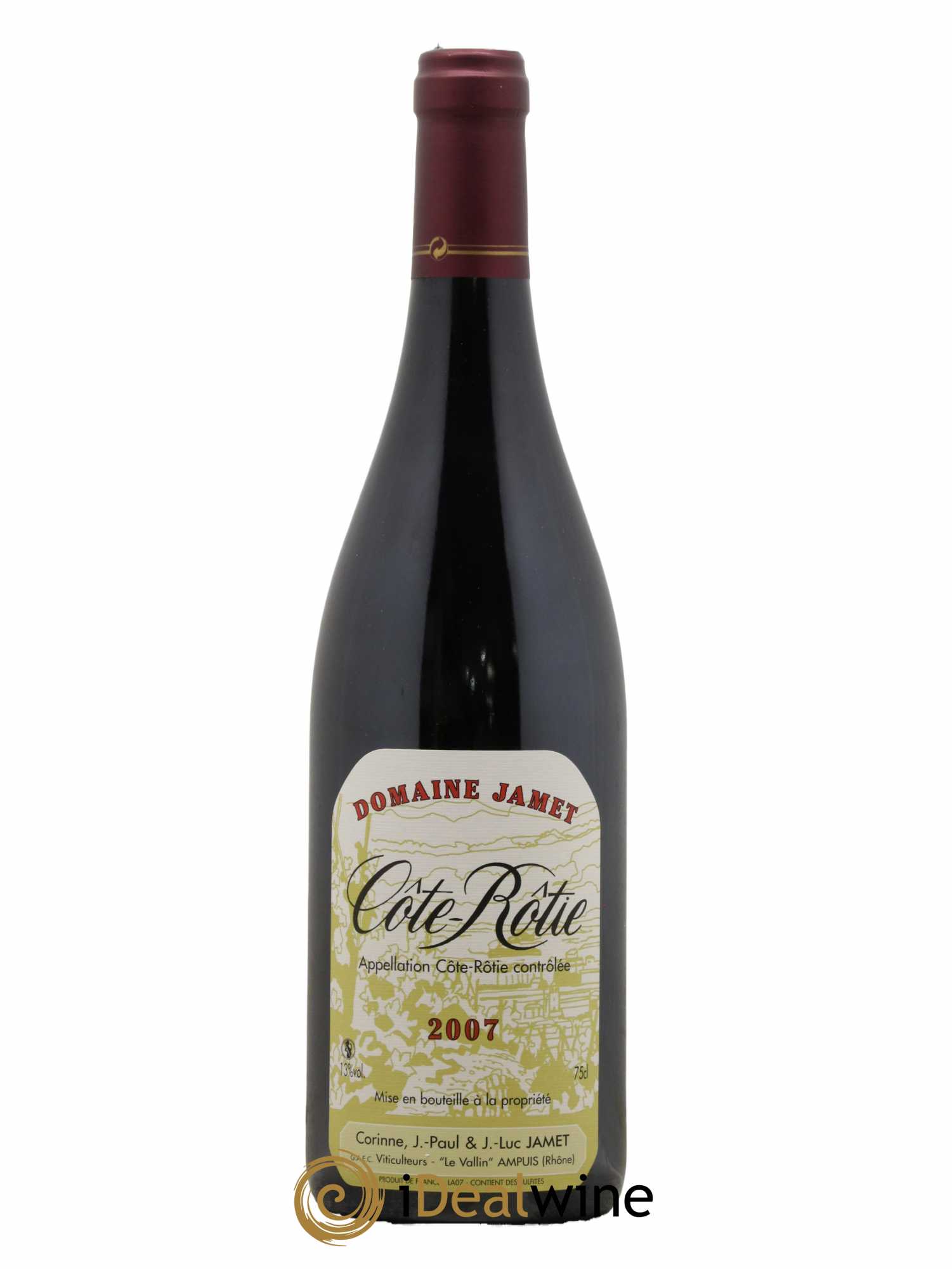Côte-Rôtie Jamet (Domaine) 2007 - Lot de 1 bouteille - 0
