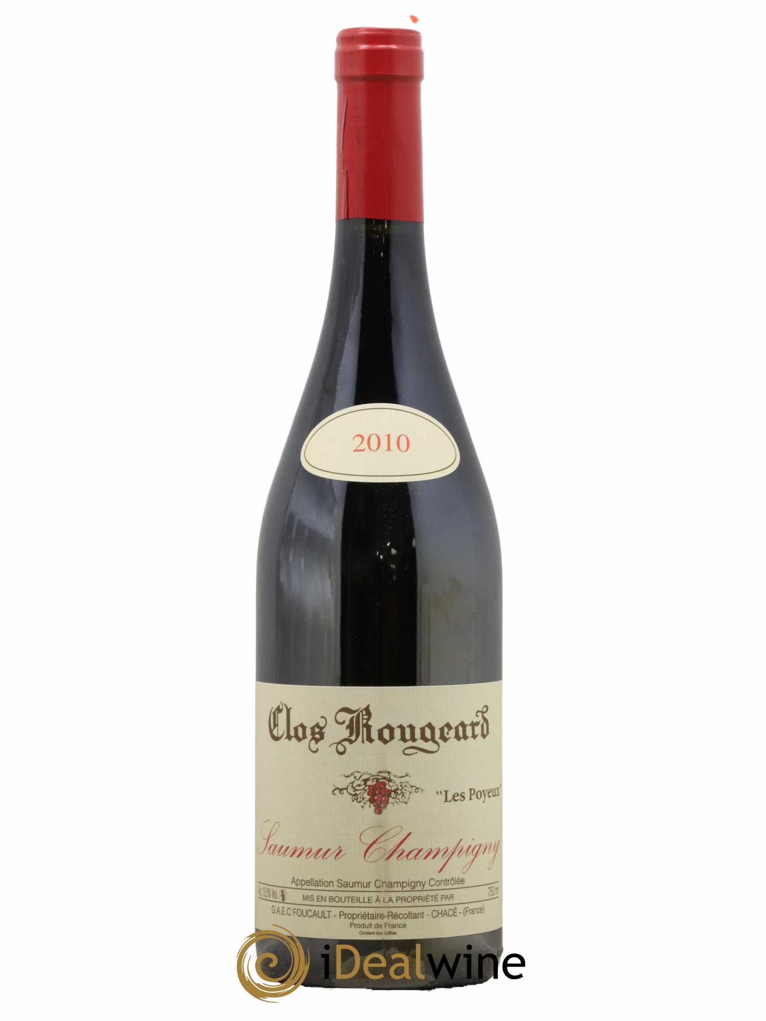 Saumur-Champigny Les Poyeux Clos Rougeard 2010 - Lot de 1 bouteille - 0