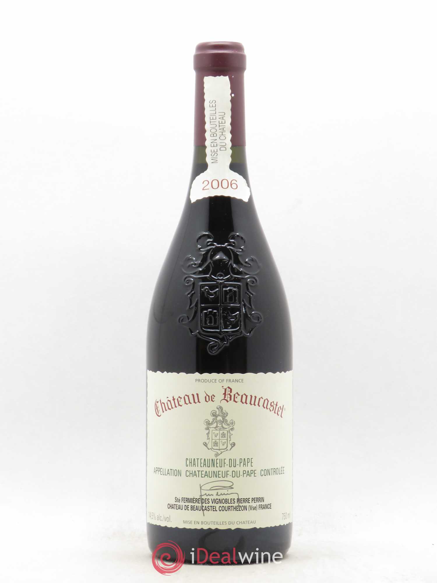 Châteauneuf-du-Pape Château de Beaucastel Famille Perrin 2006 - Lot de 1 bouteille - 0