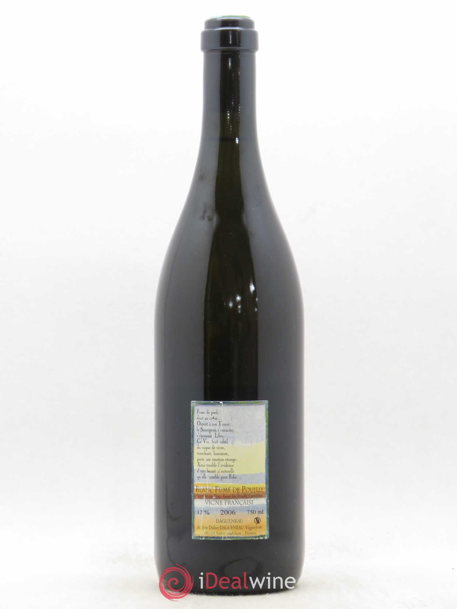 Pouilly-Fumé Astéroïde Dagueneau 2006 - Lot de 1 bouteille - 1