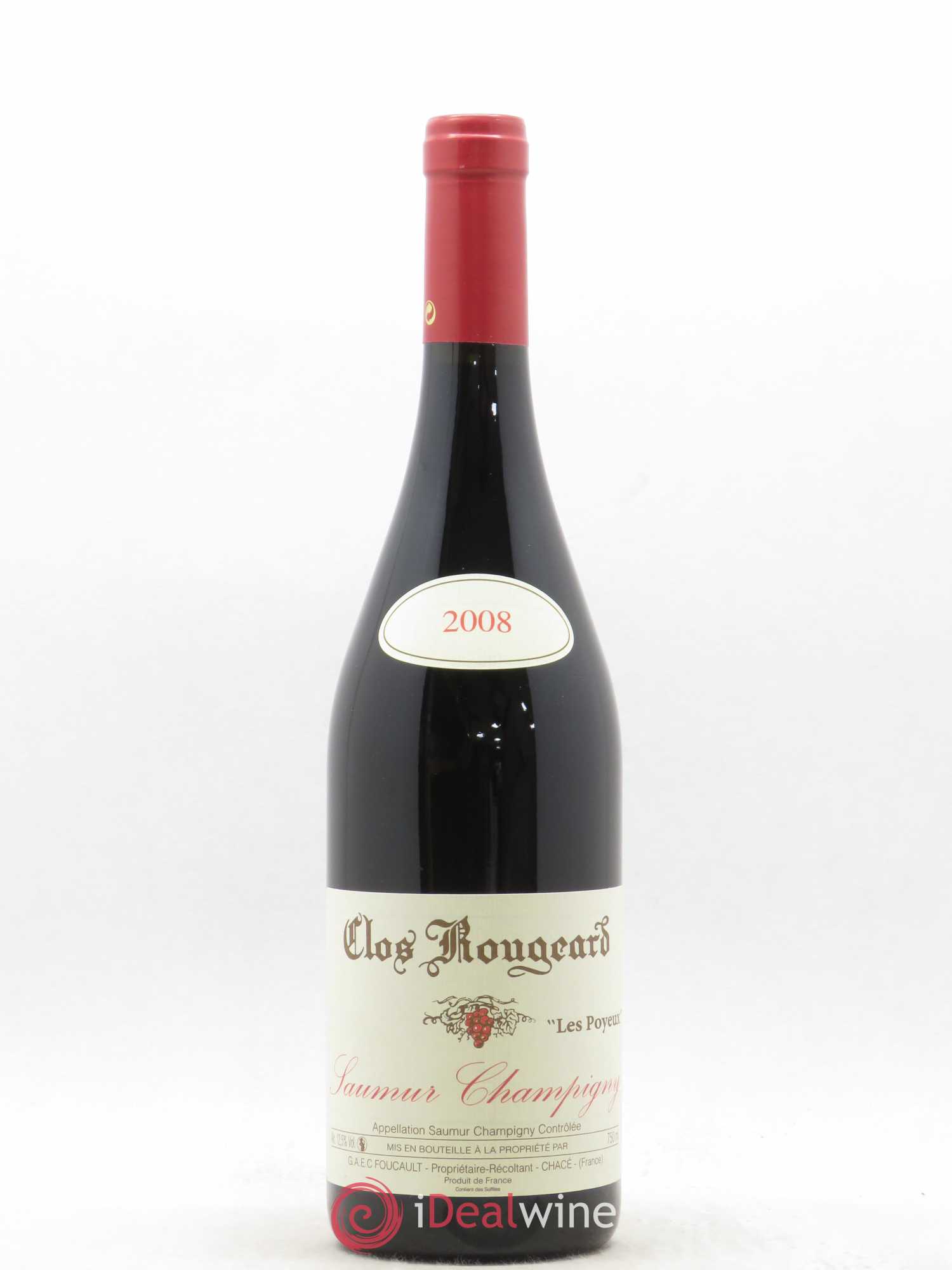 Saumur-Champigny Les Poyeux Clos Rougeard 2008 - Lot de 1 bouteille - 0
