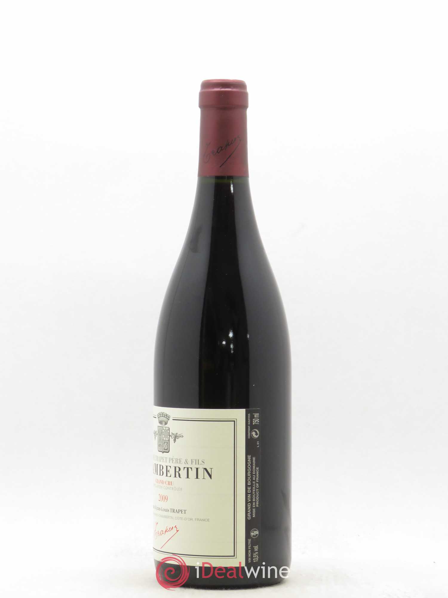 Chambertin Grand Cru Domaine Trapet 2009 - Lot de 1 bouteille - 1