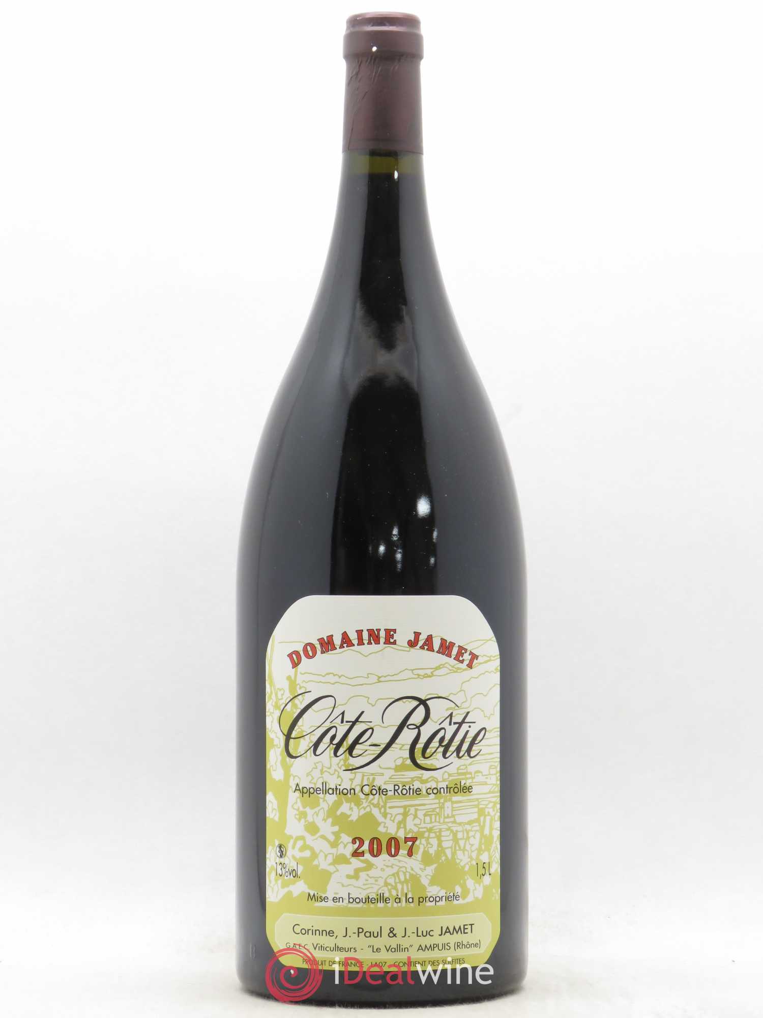 Côte-Rôtie Jamet (Domaine) 2007 - Lot de 1 magnum - 0