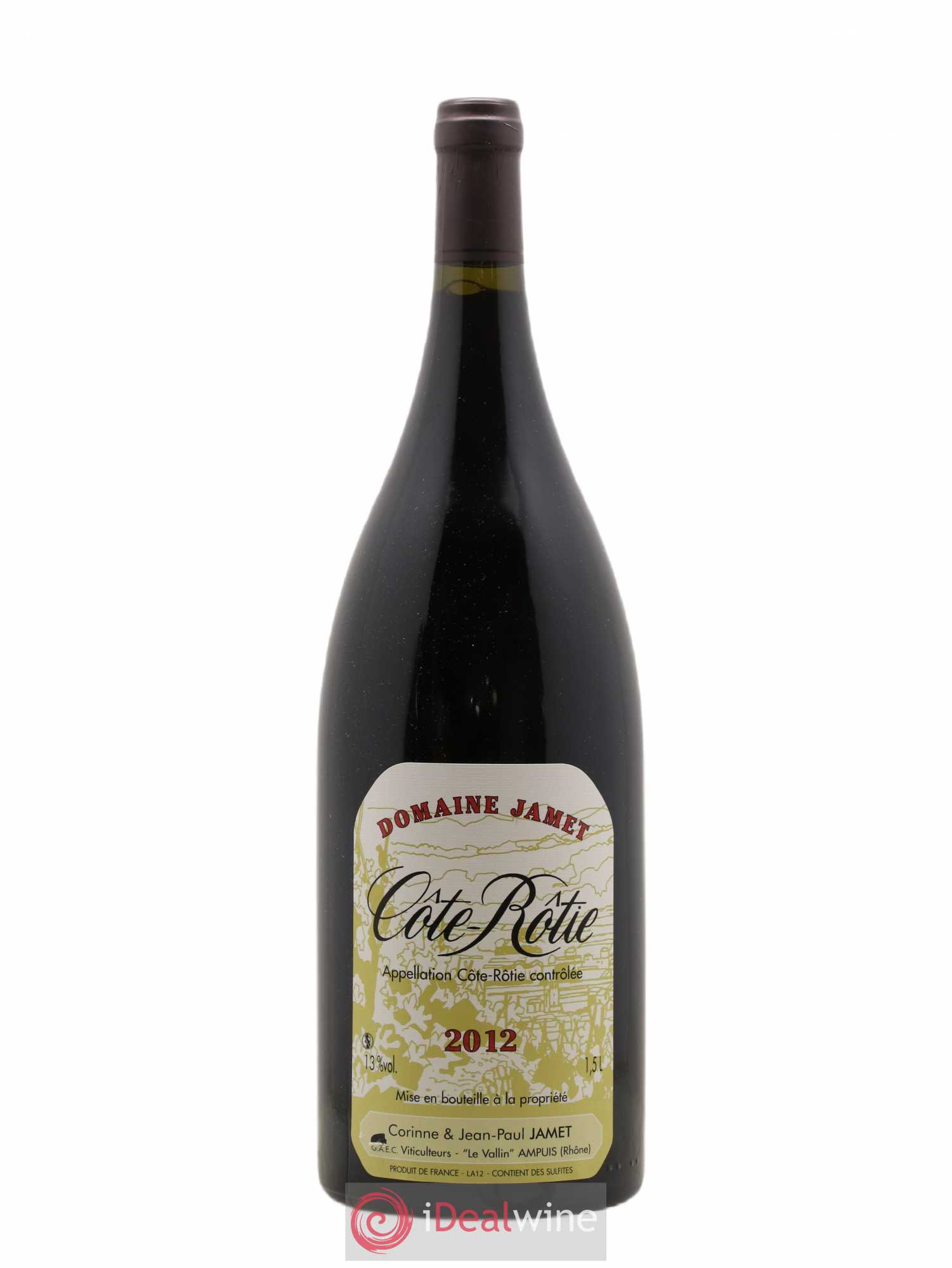 Côte-Rôtie Jamet (Domaine) 2012 - Lot de 1 magnum - 0