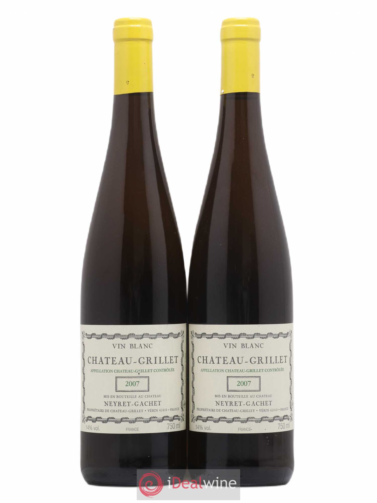Château Grillet Château-Grillet 2007 - Lot de 2 bouteilles - 0