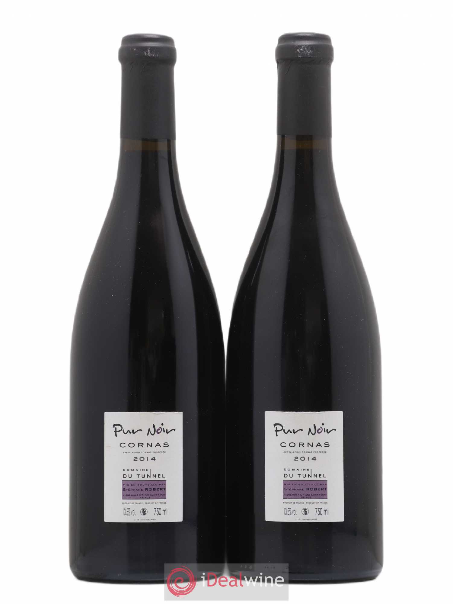 Cornas Pur Noir Tunnel (Domaine du) 2014 - Lot de 2 bouteilles - 1