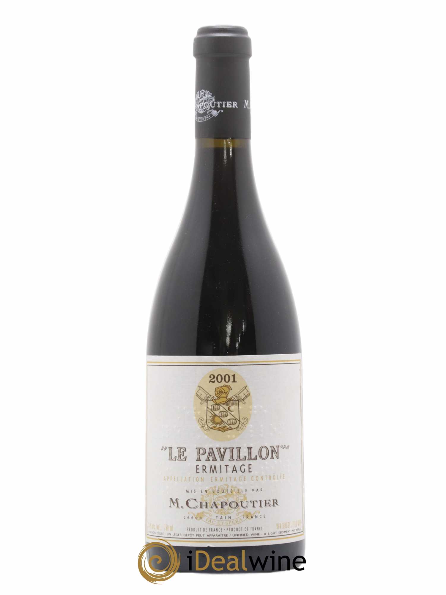 Hermitage Ermitage Le Pavillon Chapoutier 2001 - Lot de 1 bouteille - 0