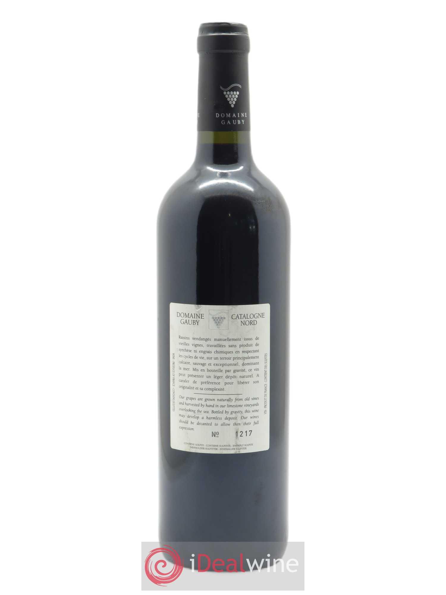Côtes Catalanes (anciennement Côtes du Roussillon Villages) La Muntada Gauby (Domaine) 2008 - Lot de 1 bouteille - 1