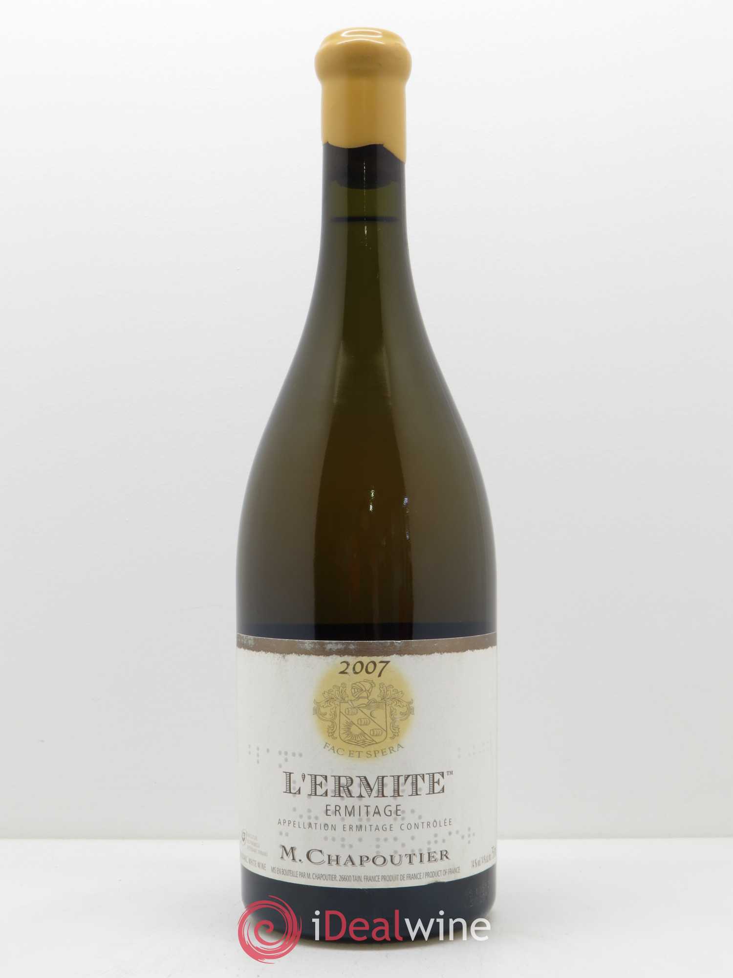 Hermitage Ermitage l'Ermite Chapoutier 2007 - Lot de 1 bouteille - 0