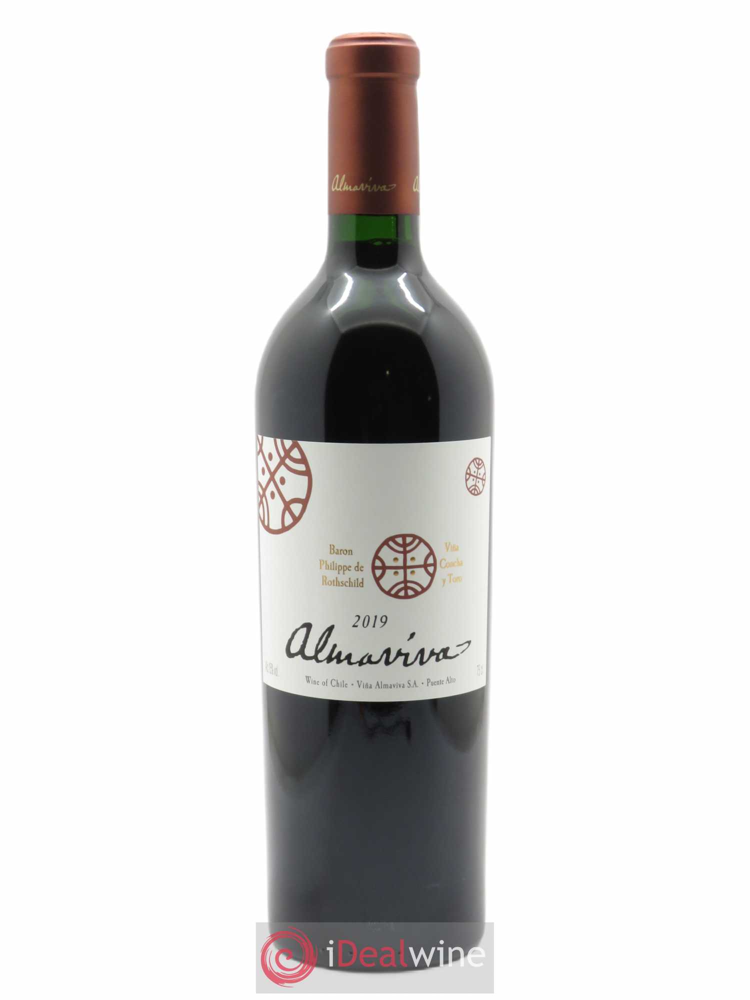 Chili Almaviva Baron P. de Rothschild Concha y Toro  2019 - Lotto di 1 bottiglia - 0