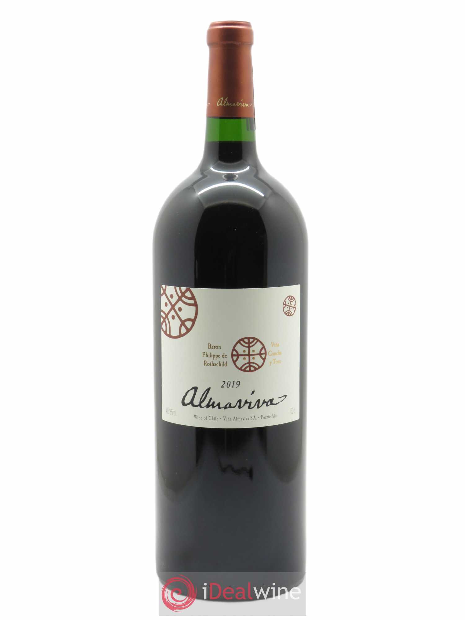 Chili Almaviva Baron P. de Rothschild Concha y Toro 2019 - Lot de 1 magnum - 1