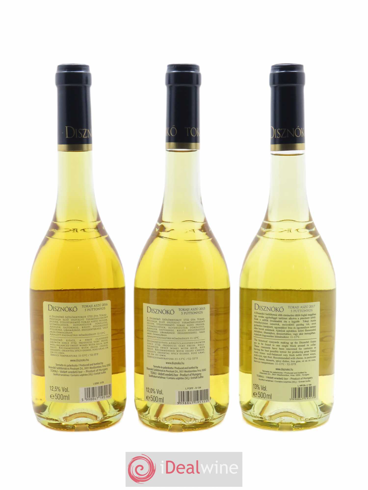 Tokaj Coffret 3 bouteilles Vertical Collection n°1 Disznoko (Domaine) - Lot de 1 bouteille - 2