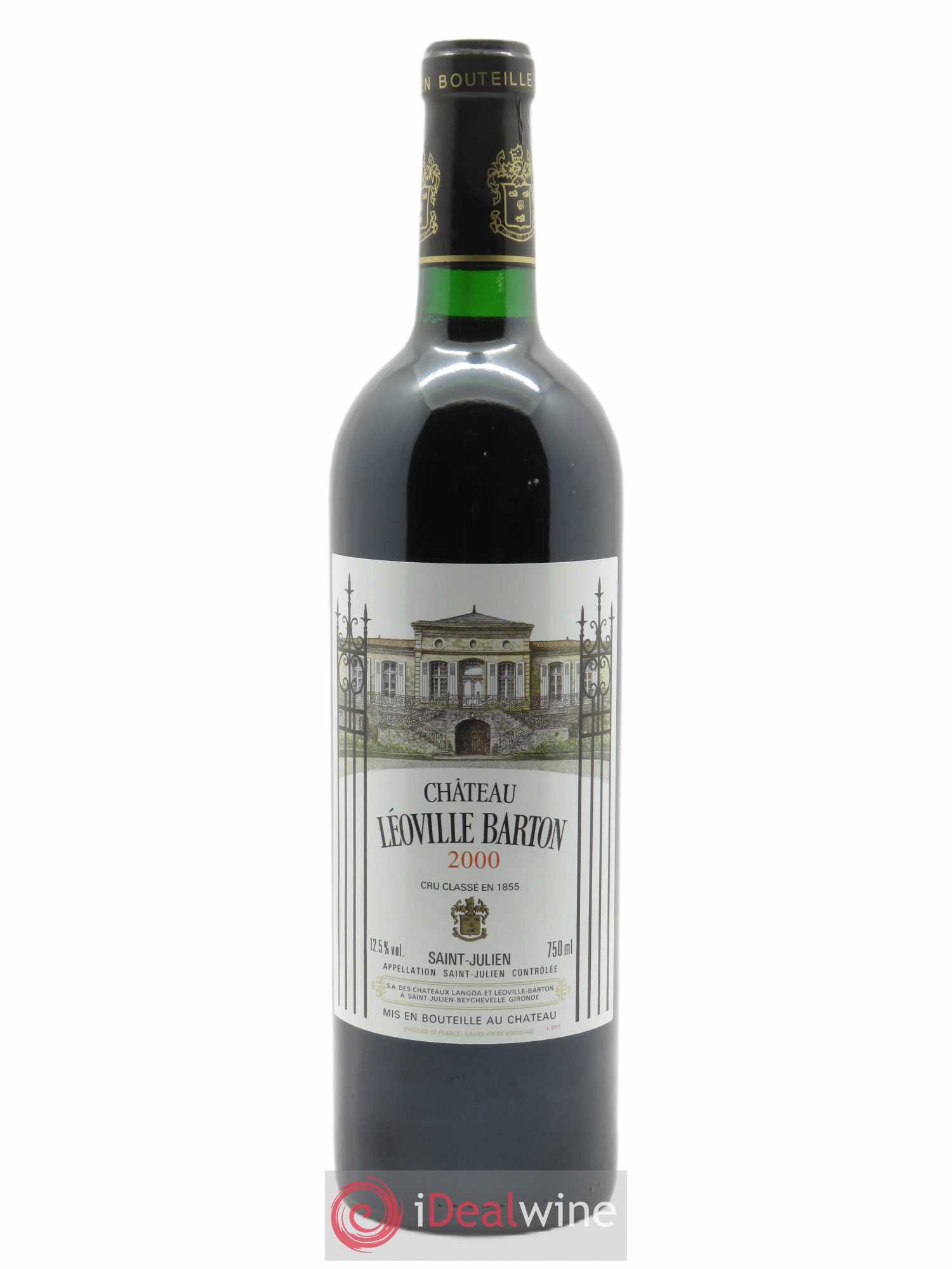 Château Léoville Barton 2ème Grand Cru Classé (CBO à partir de 6 bts) 2000 - Lot de 1 bouteille - 0