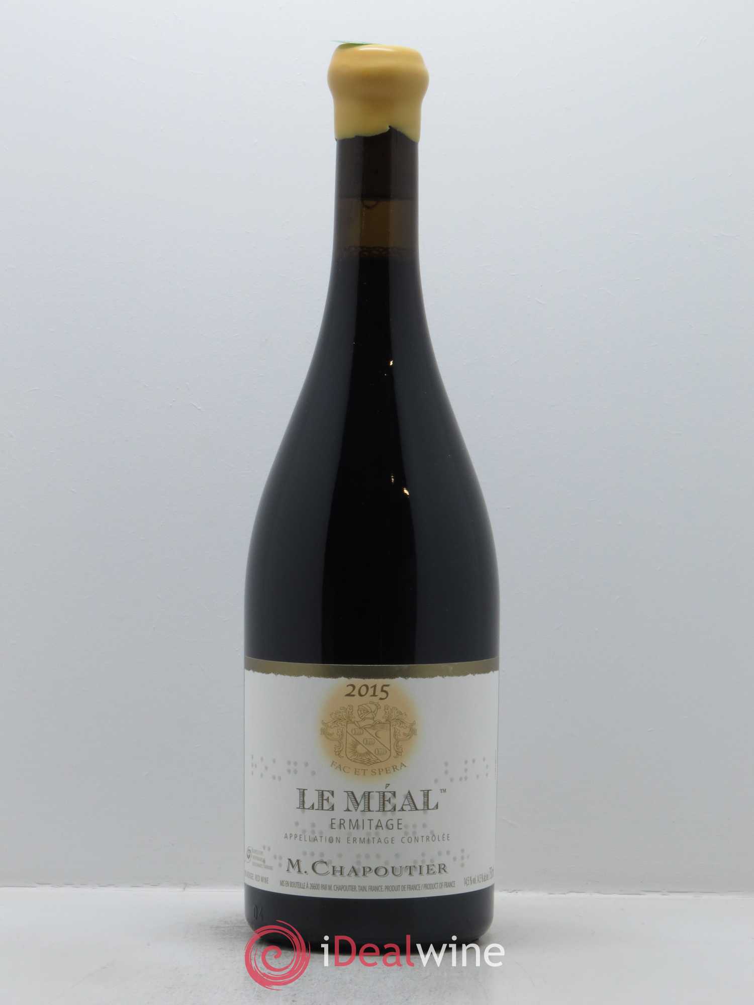 Hermitage Ermitage Le Méal Chapoutier 2015 - Lot de 1 bouteille - 0