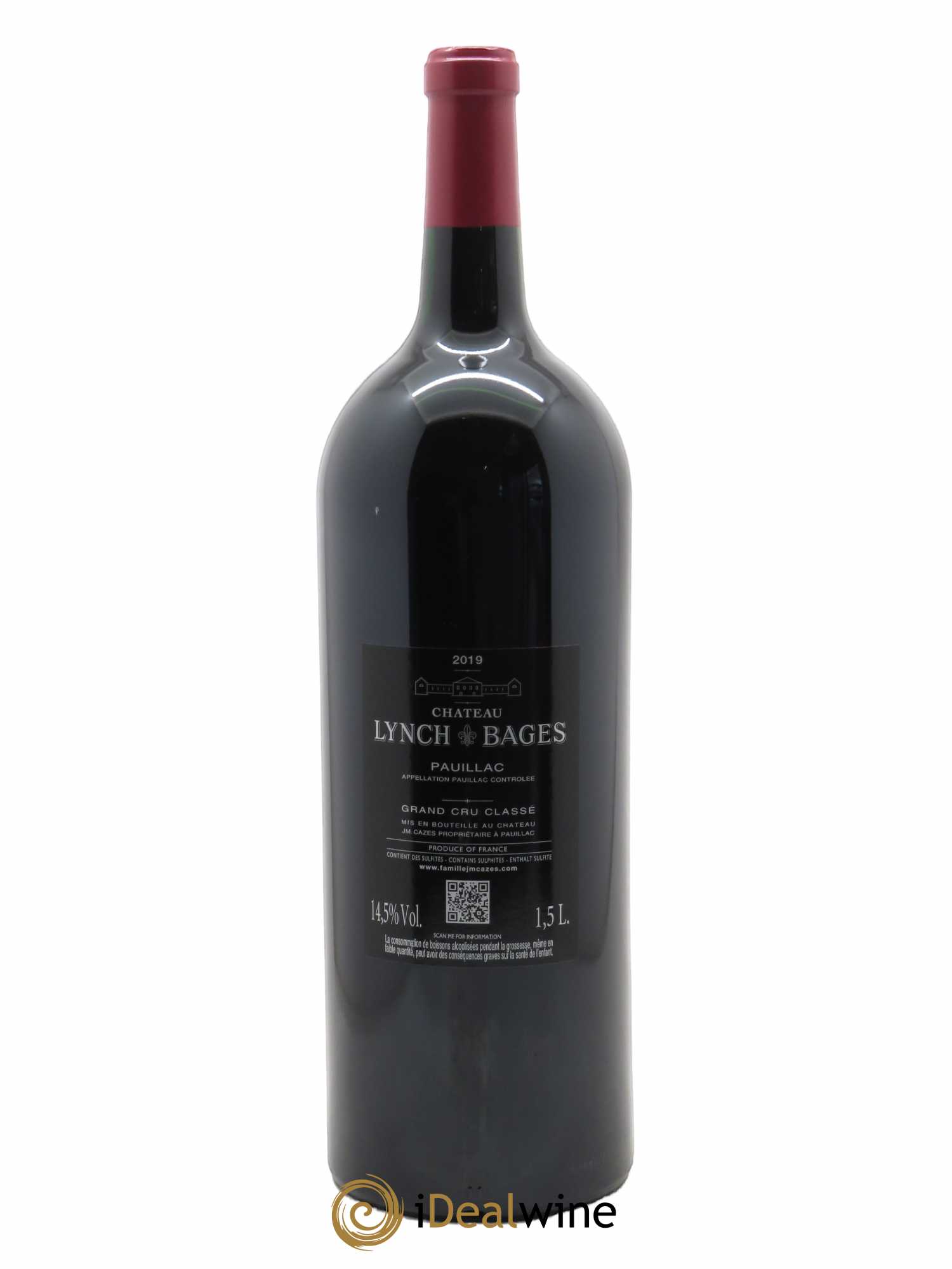 Château Lynch Bages 5ème Grand Cru Classé 2019 - Lot of 1 magnum - 1