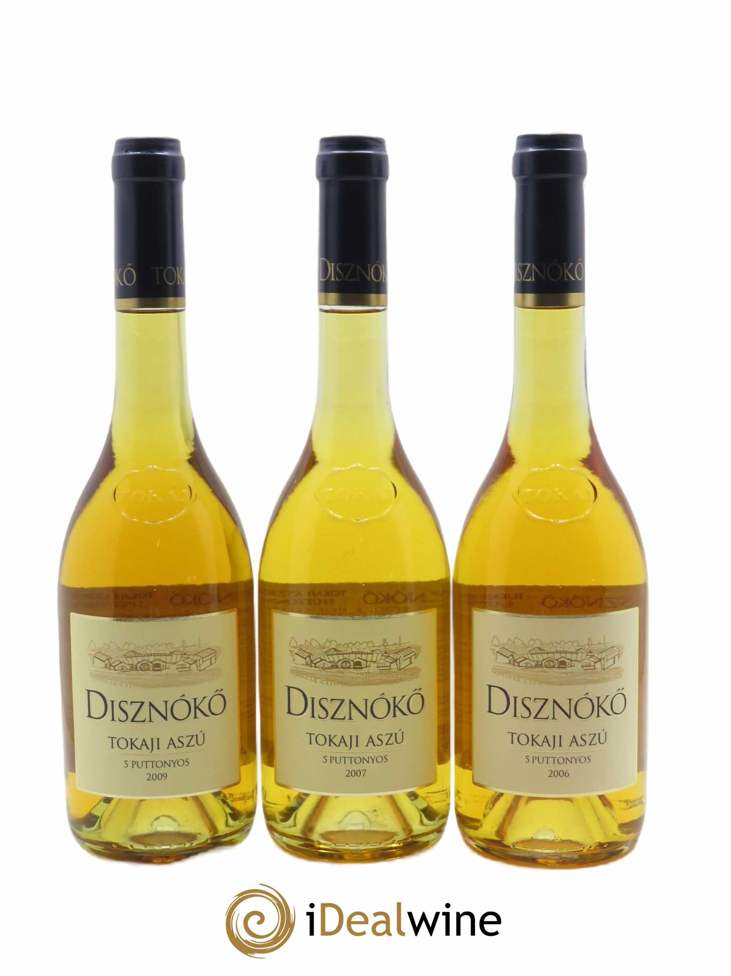 Tokaj Coffret 3 bouteilles 5 Puttonyos Vertical Collection n°2 Disznoko (Domaine) - Lot of 1 bottle - 1