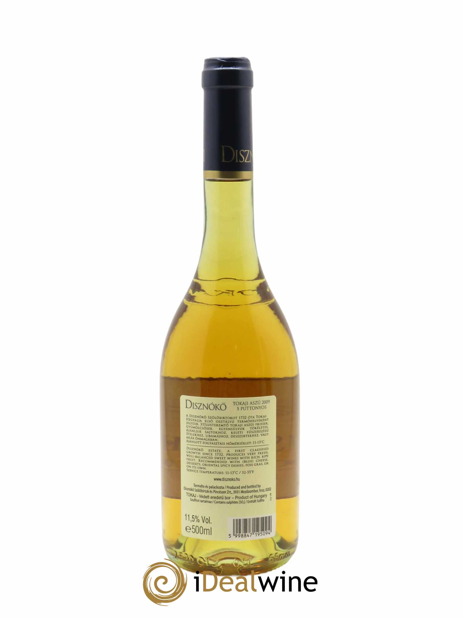 Tokaj Coffret 3 bouteilles 5 Puttonyos Vertical Collection n°2 Disznoko (Domaine) - Lot of 1 bottle - 3
